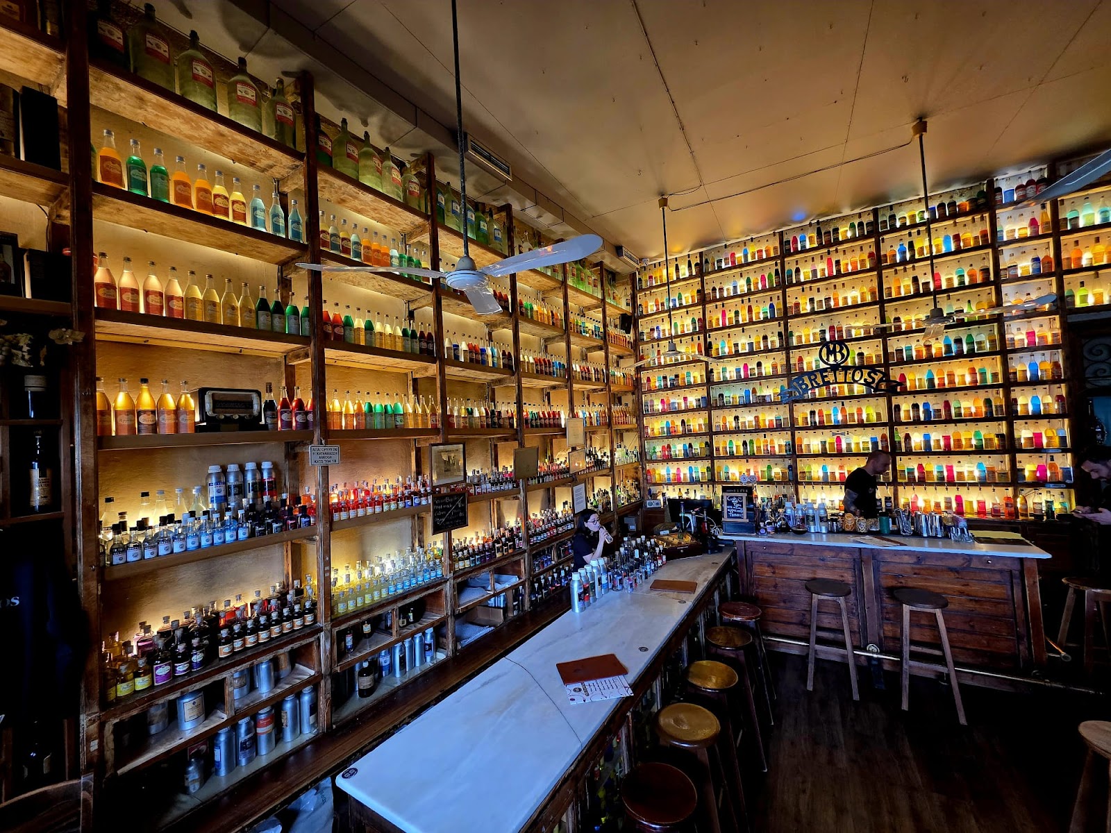 Brettos Athens bar interior