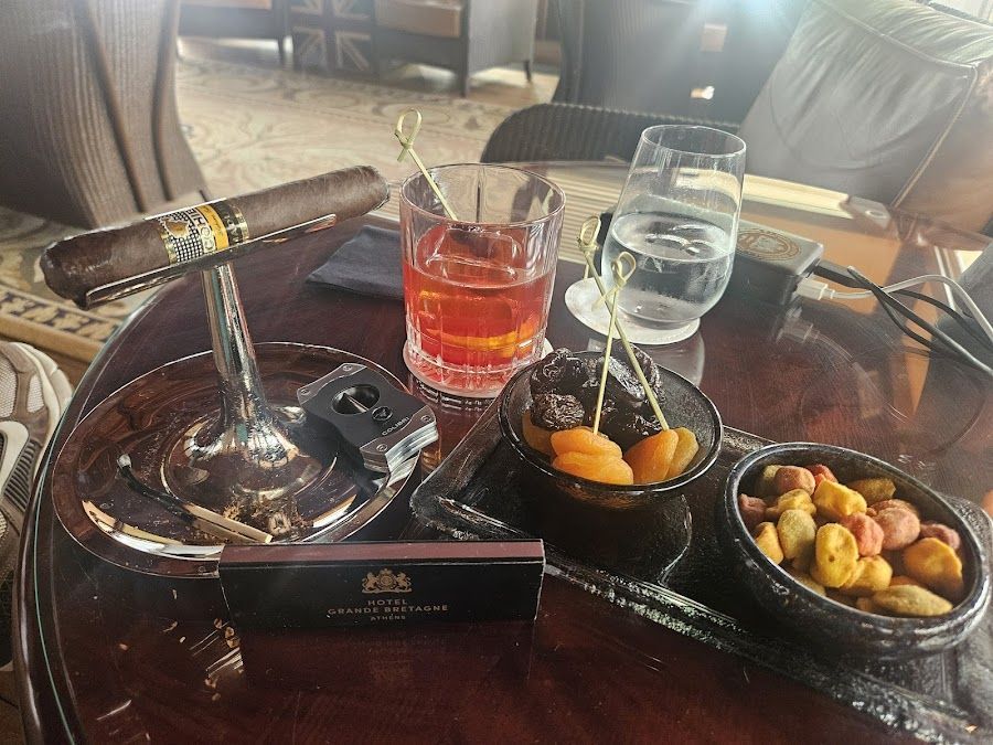 Alexander's Bar at Grande Bretagne, Athens