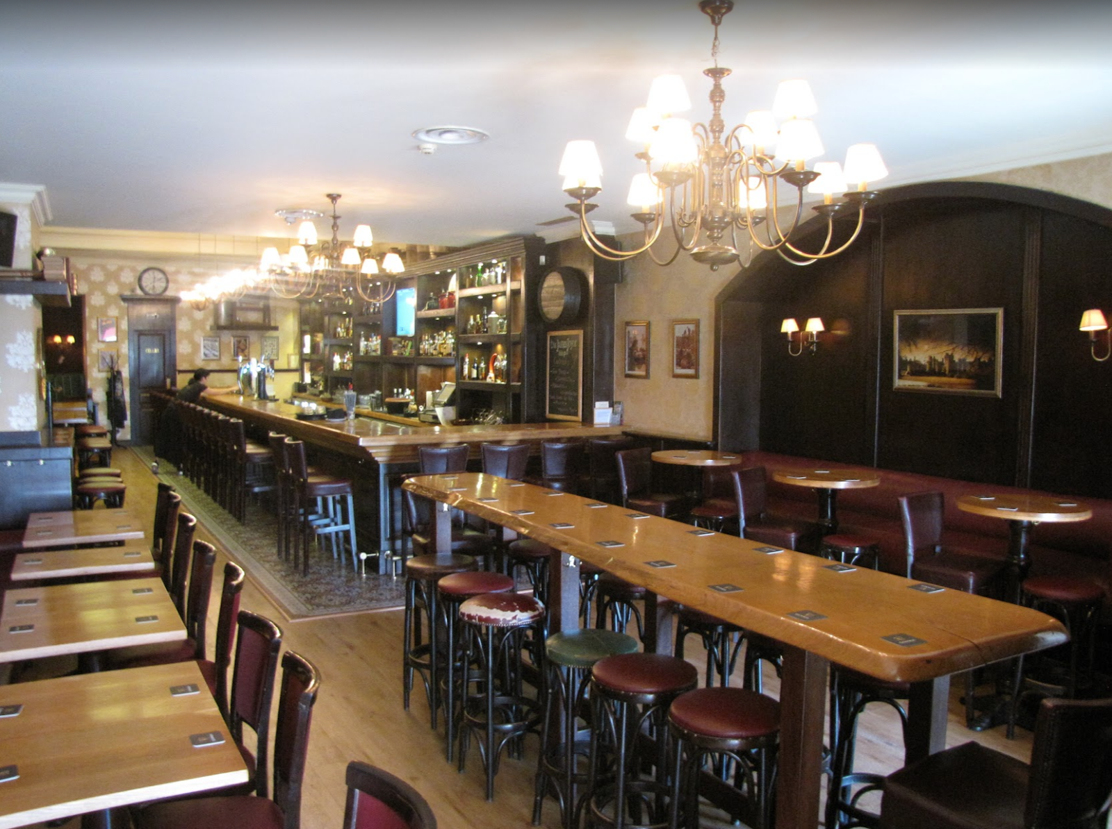 James Joyce Irish Pub terrace near Monastiraki, Athens