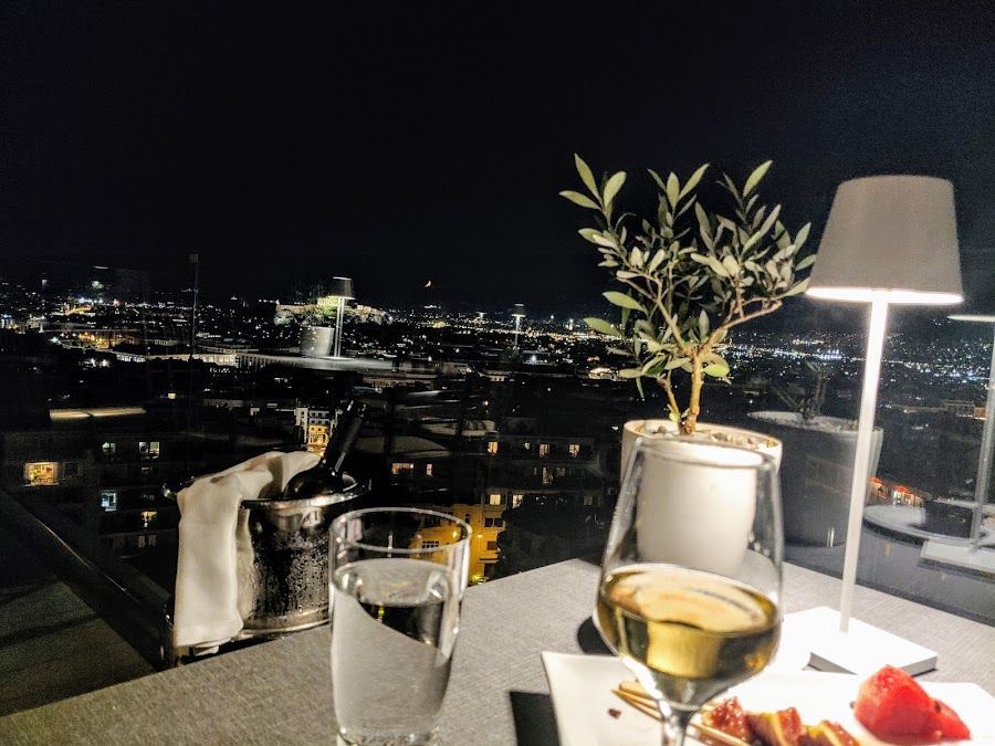 Roof Garden at St George Lycabettus, Athens