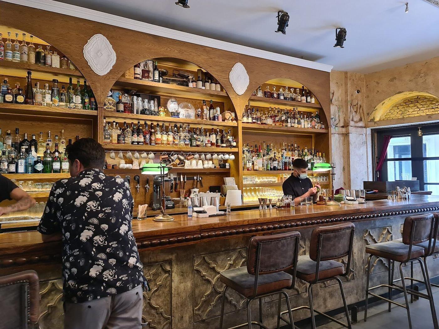 The Clumsies Athens bar interior