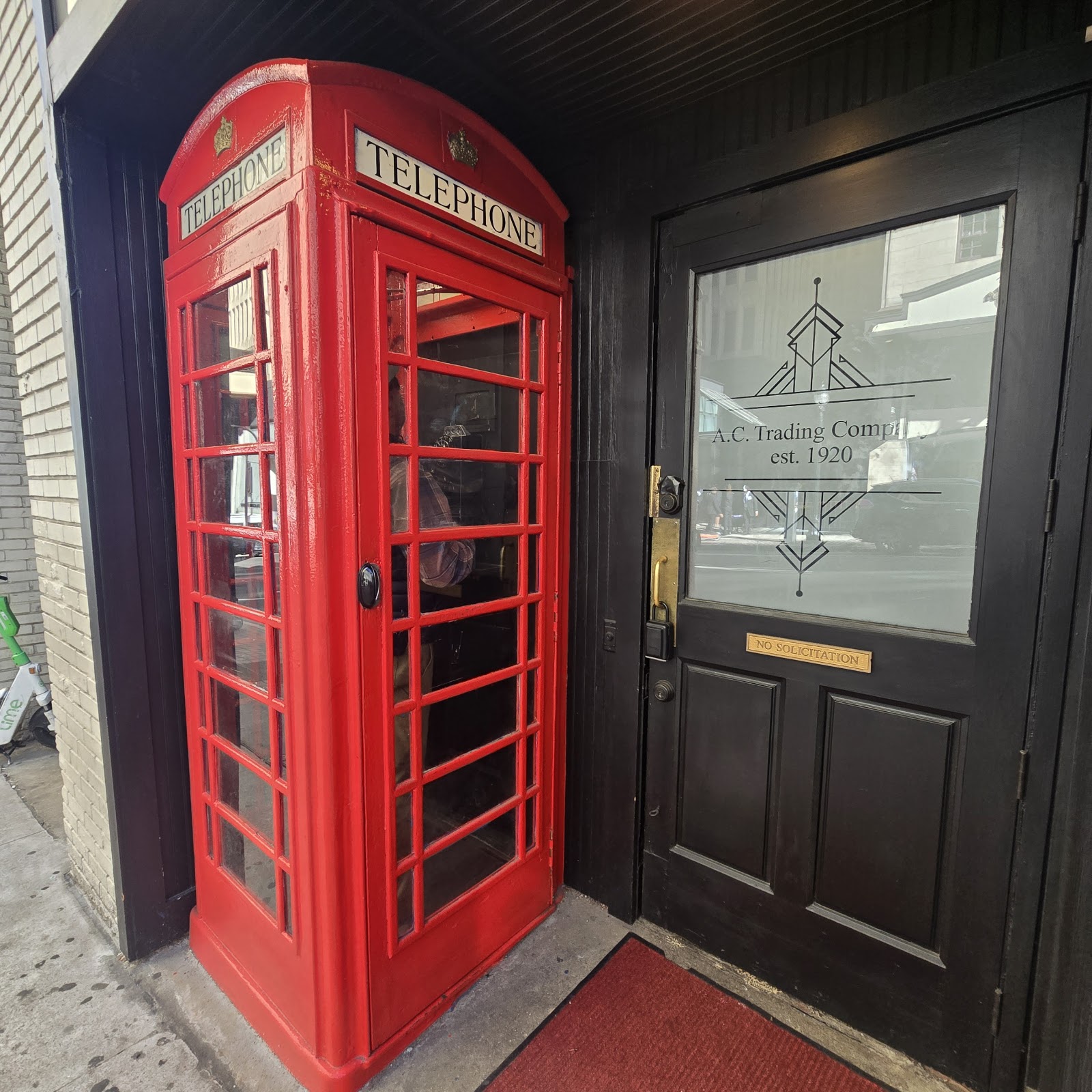 Red Phone Booth, Atlanta