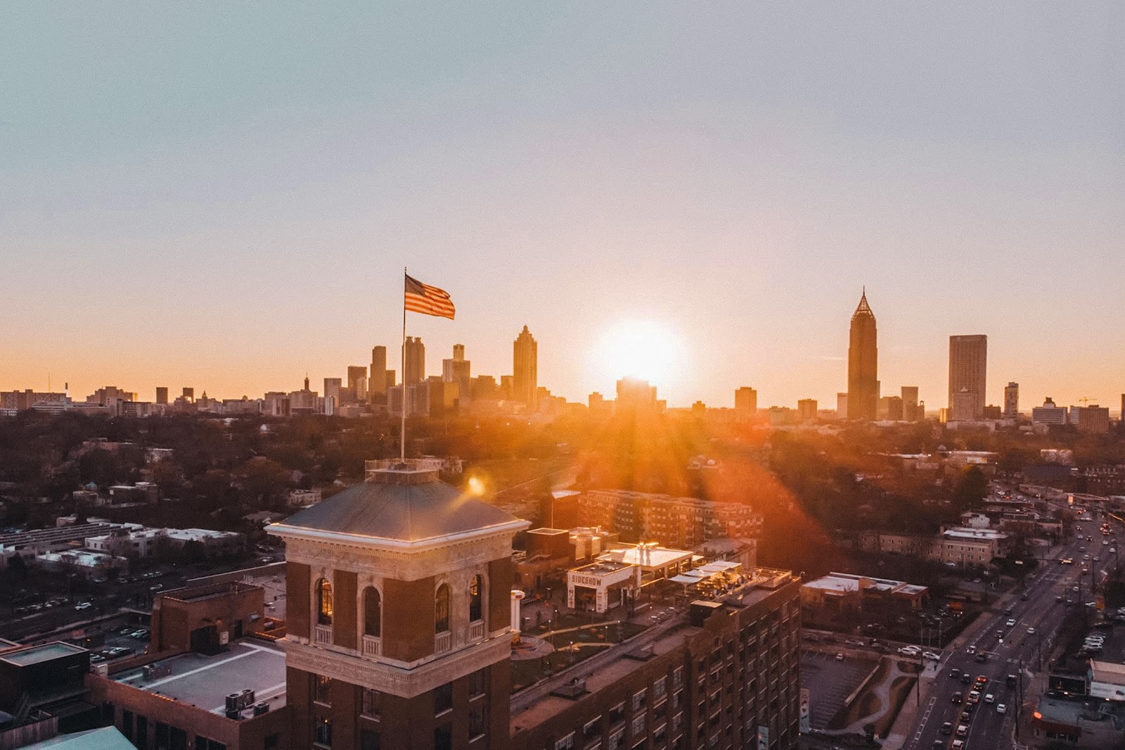 The Roof at Ponce City Market skyline terrace, Old Fourth Ward Atlanta
