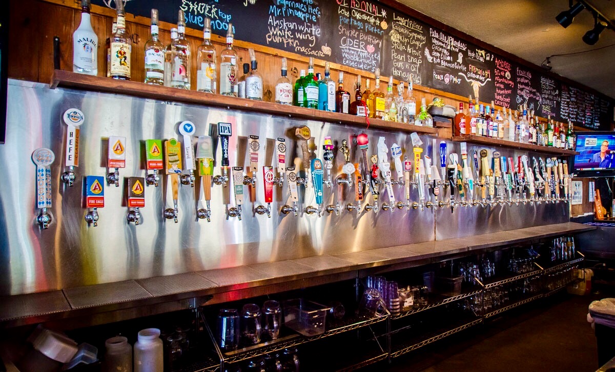 Cain and Abel's bar interior near UT West Campus, Austin