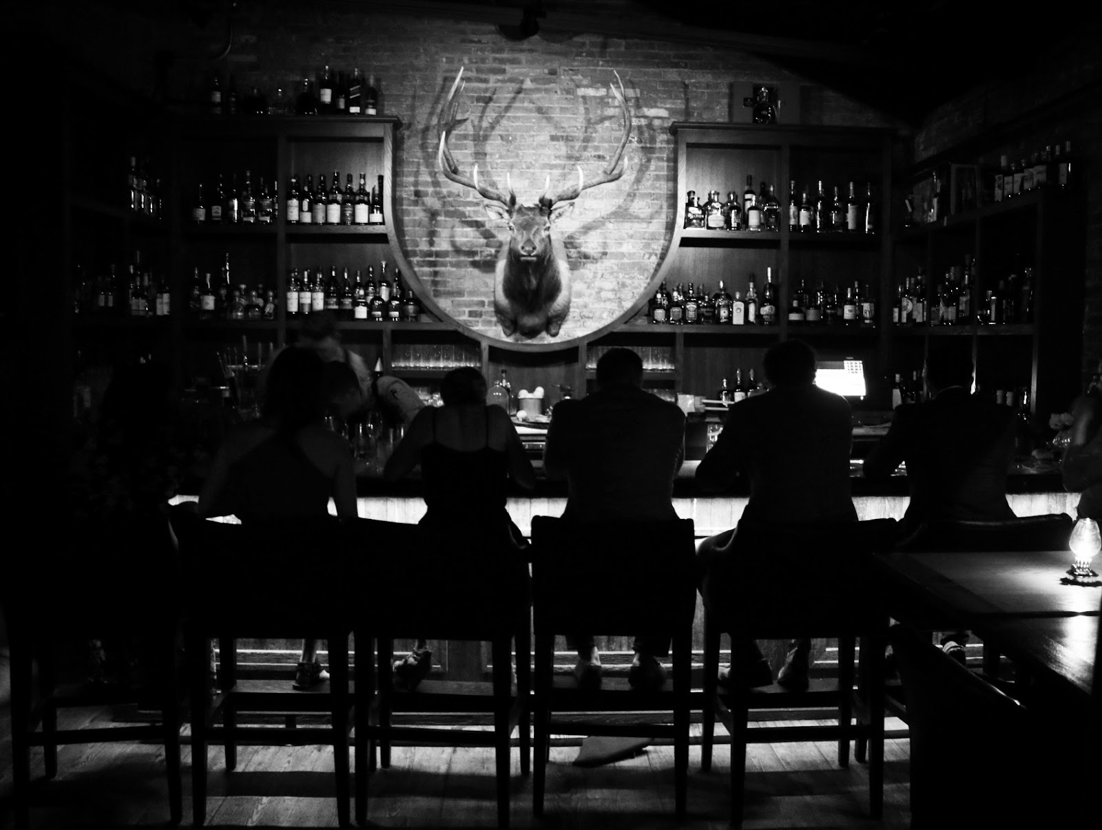 The Elk Room Baltimore bar interior