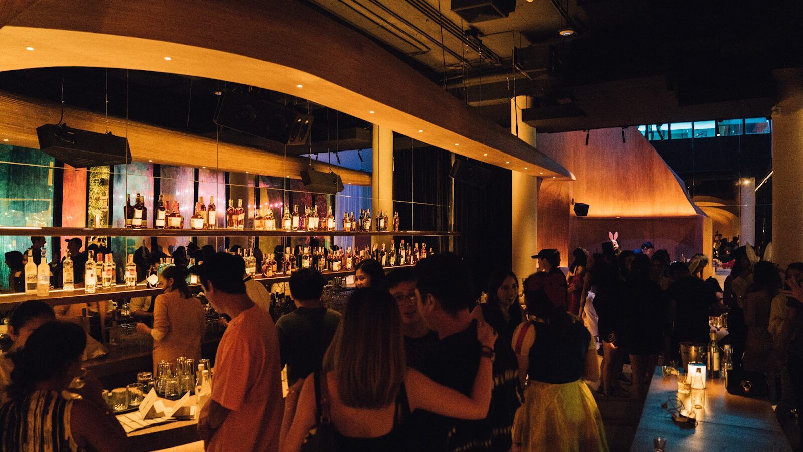 Beam live music and cocktail venue interior, Ekkamai Bangkok