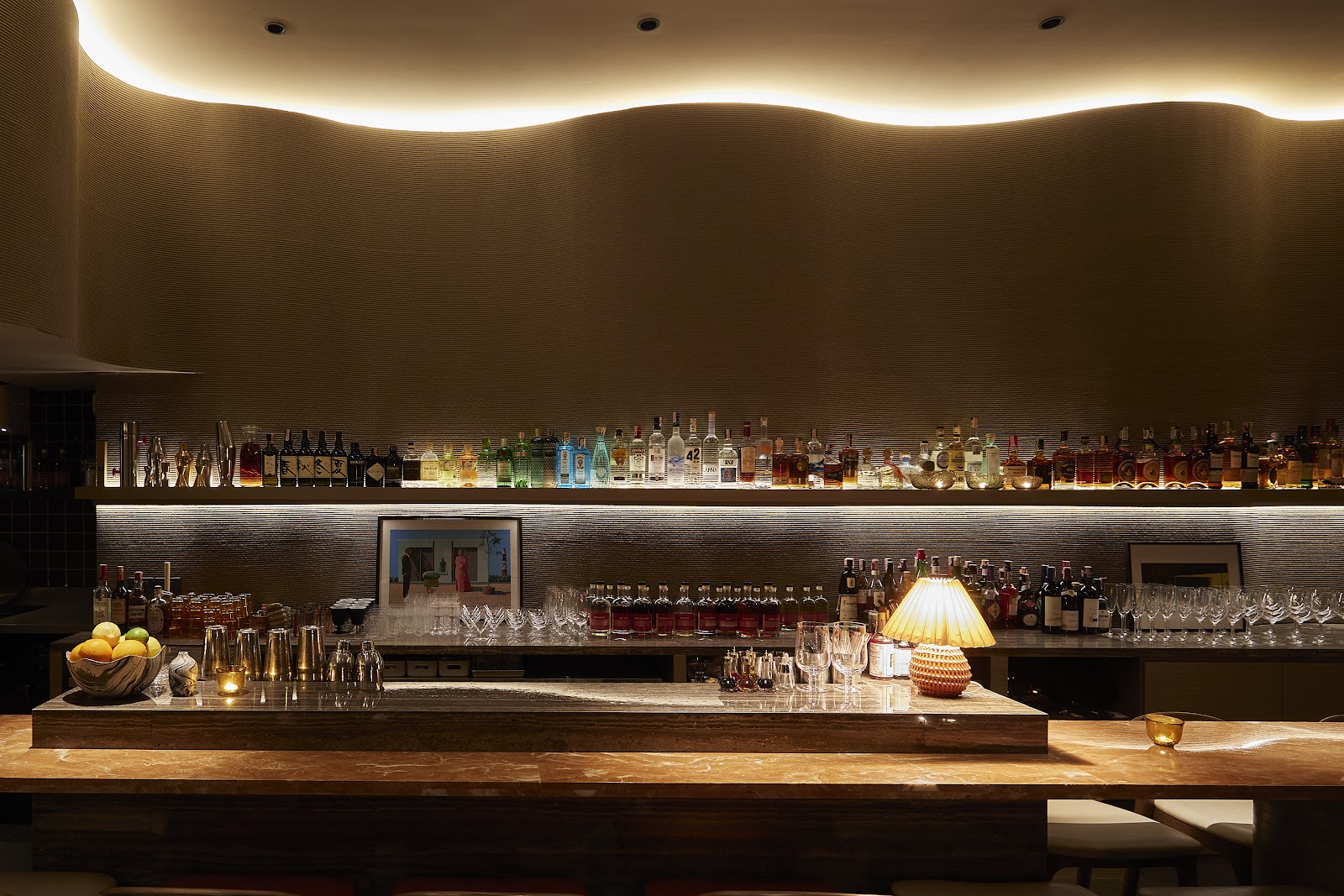 Dry Wave Cocktail Studio interior