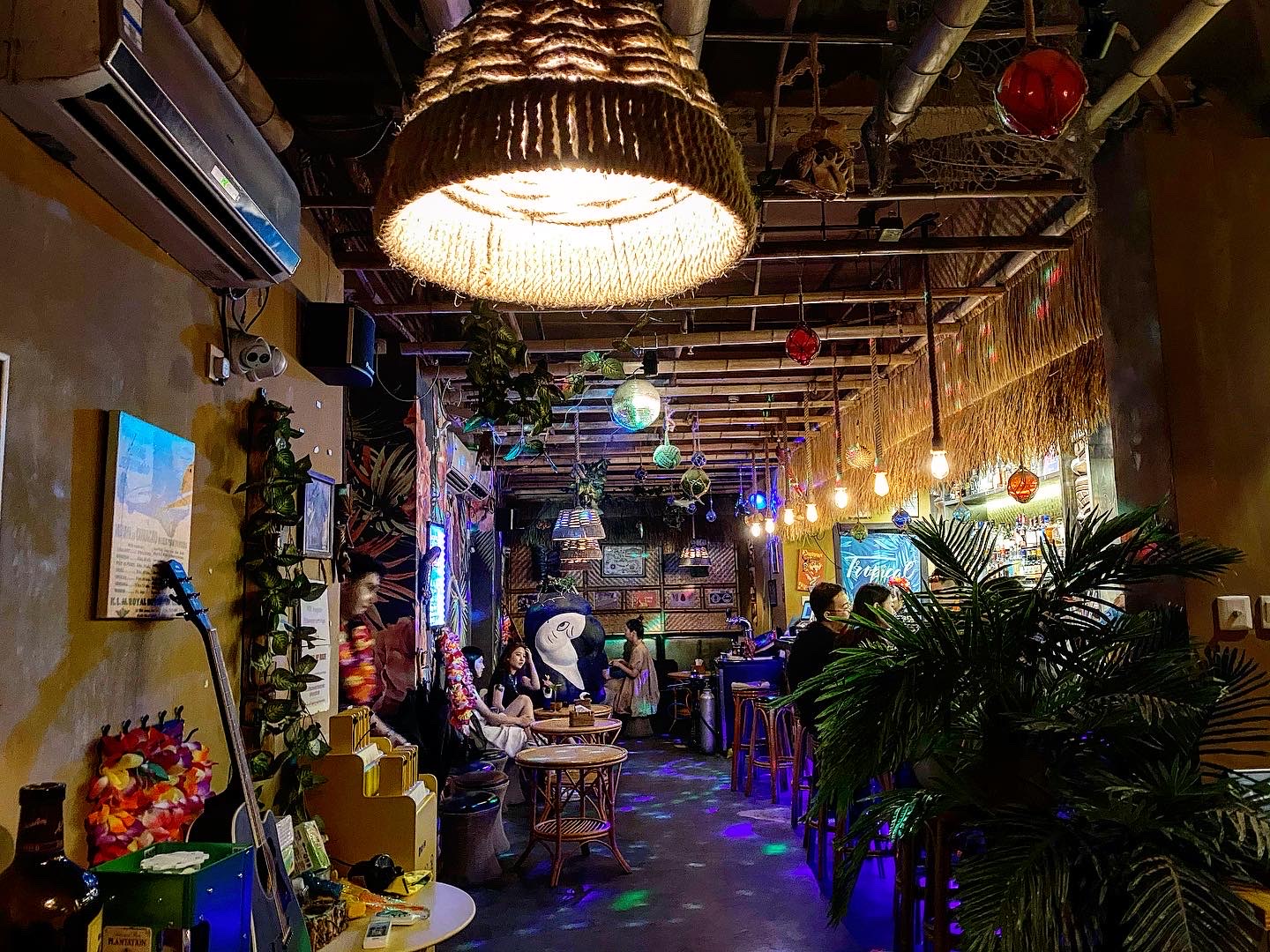 The Tiki Bungalow Beijing bar interior