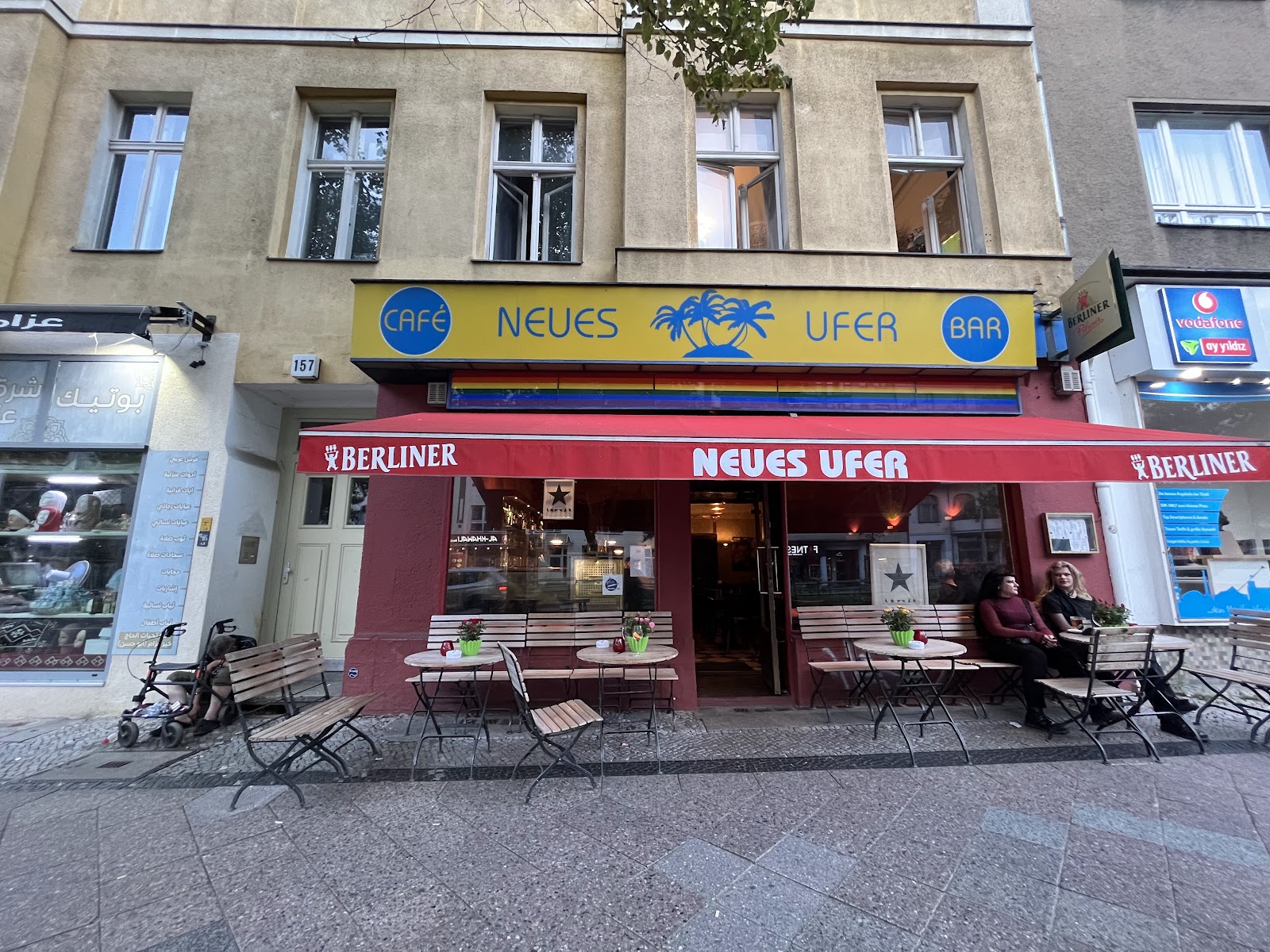Neues Ufer Berlin bar interior