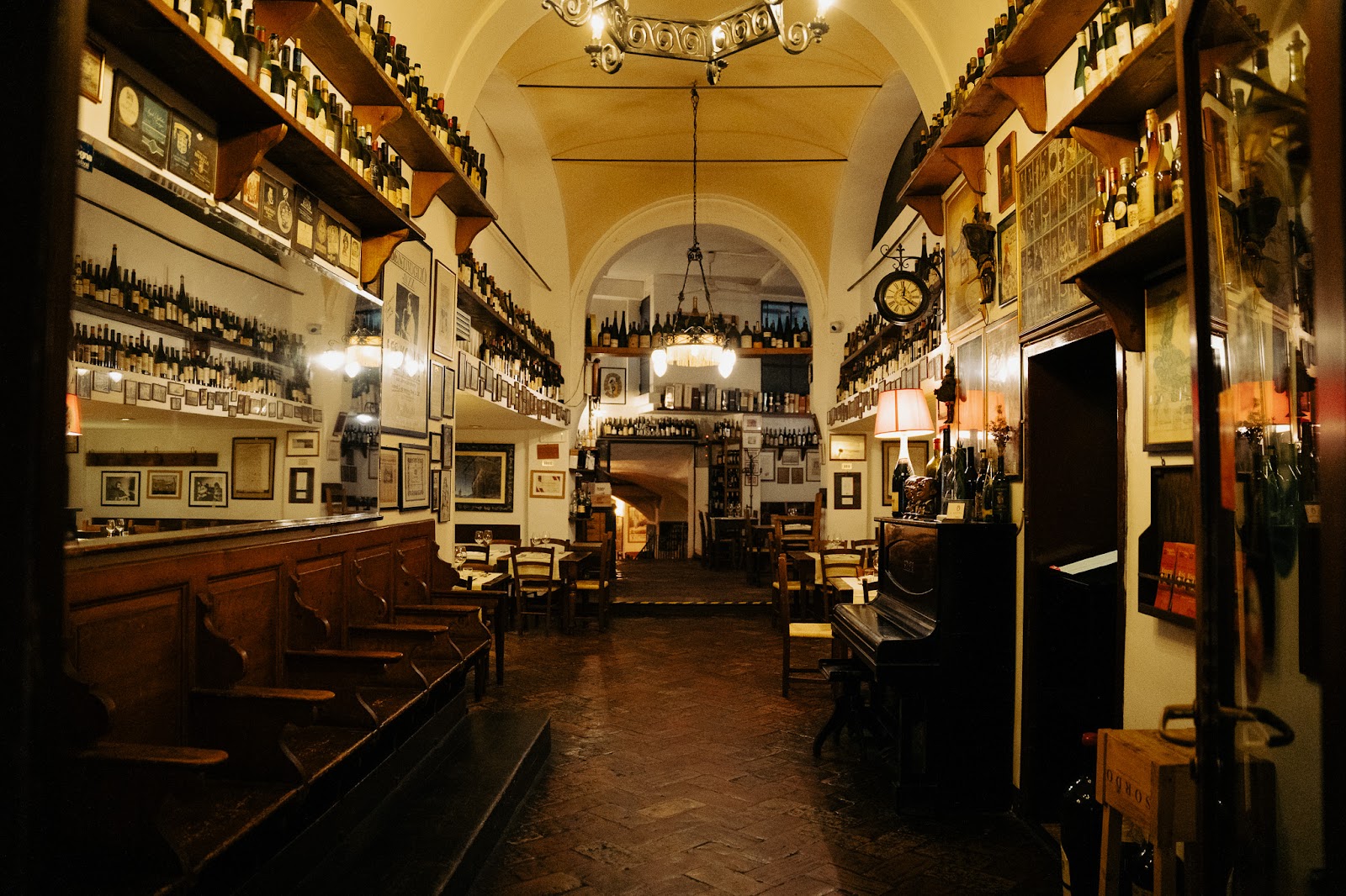 Cantina Bentivoglio Bologna bar interior