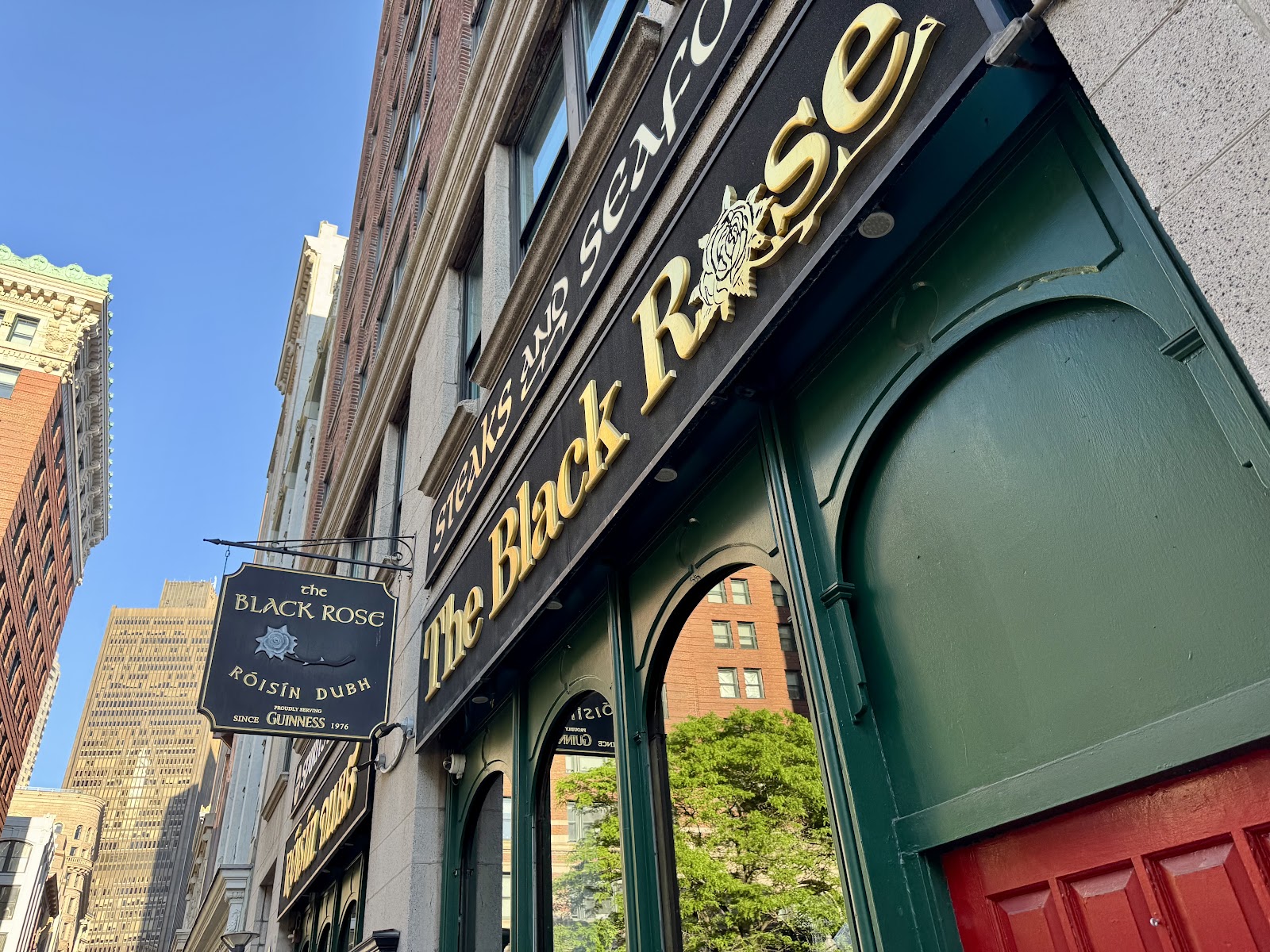 The Black Rose, Boston