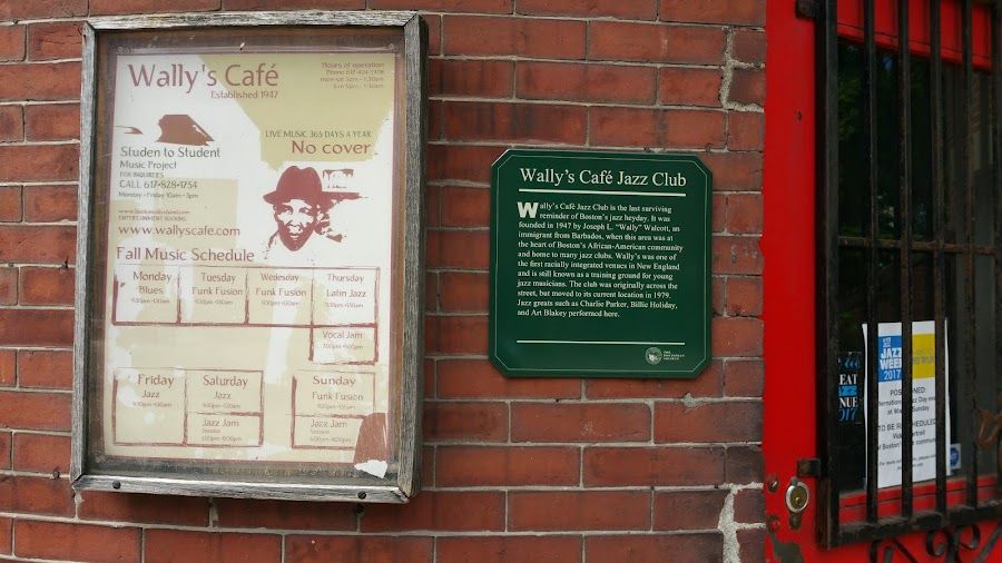 Wally's Cafe Jazz, Boston