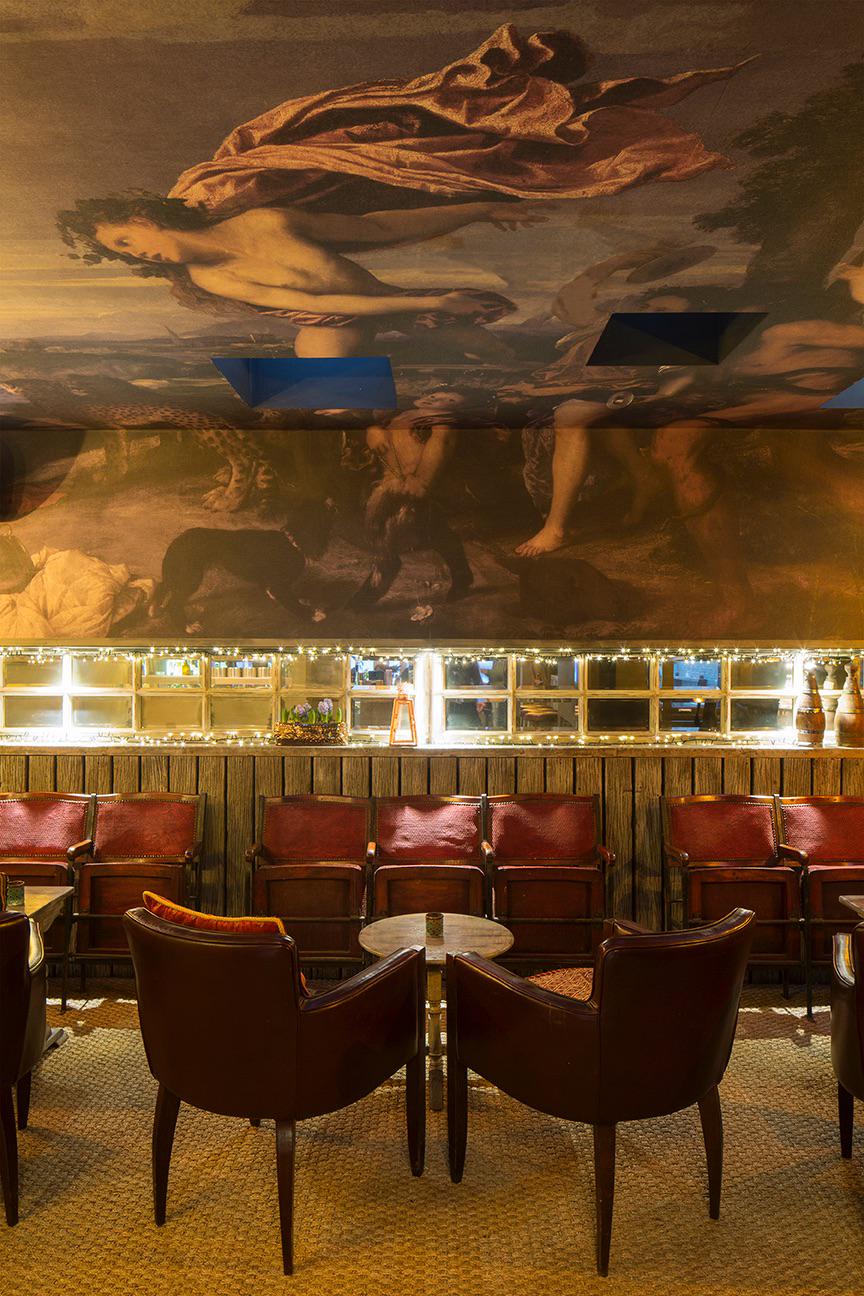 The Plotting Parlour Brighton bar interior