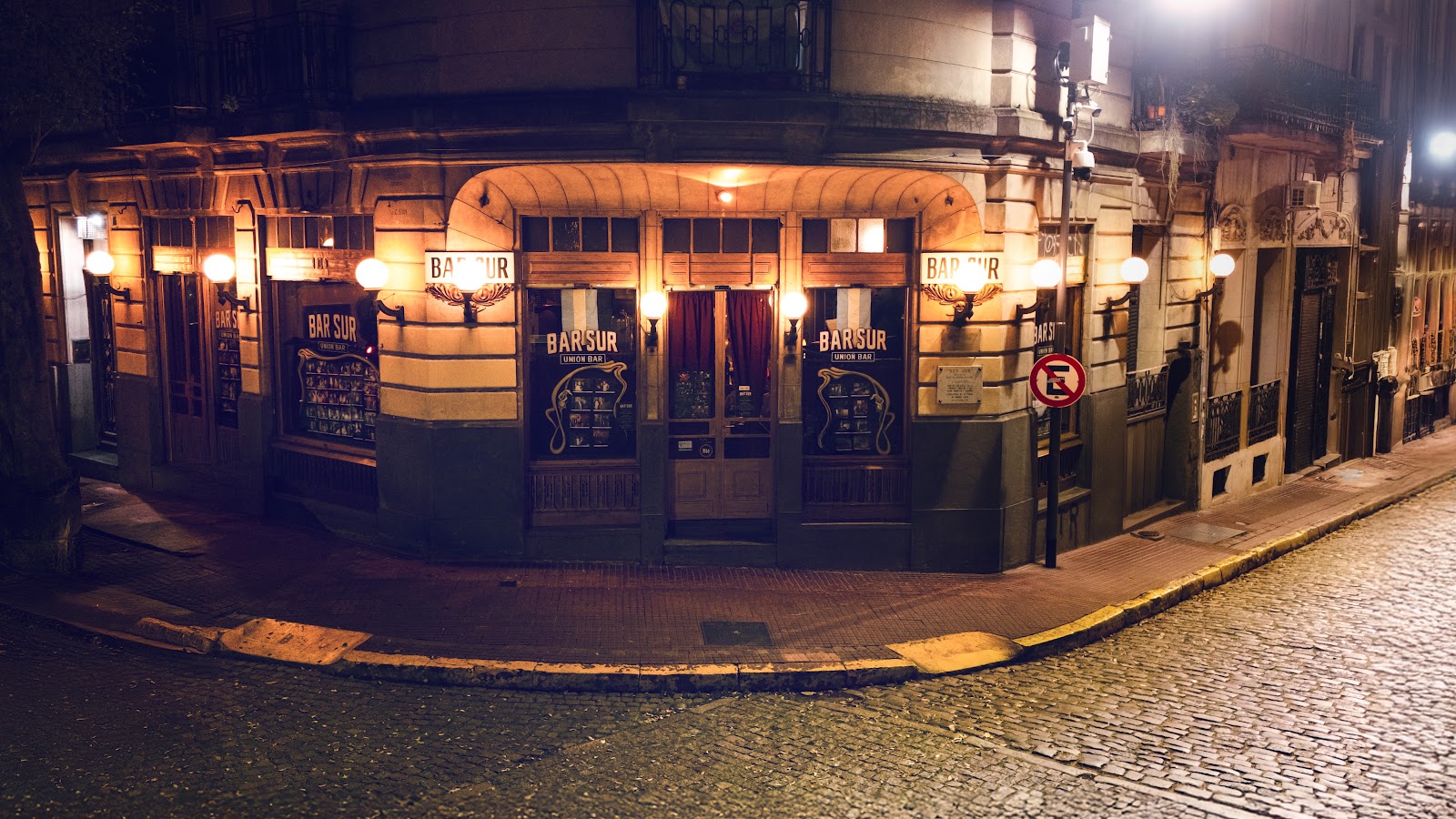 Bar Sur tango house interior, San Telmo, Buenos Aires