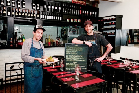 Café San Juan cantina interior, San Telmo, Buenos Aires