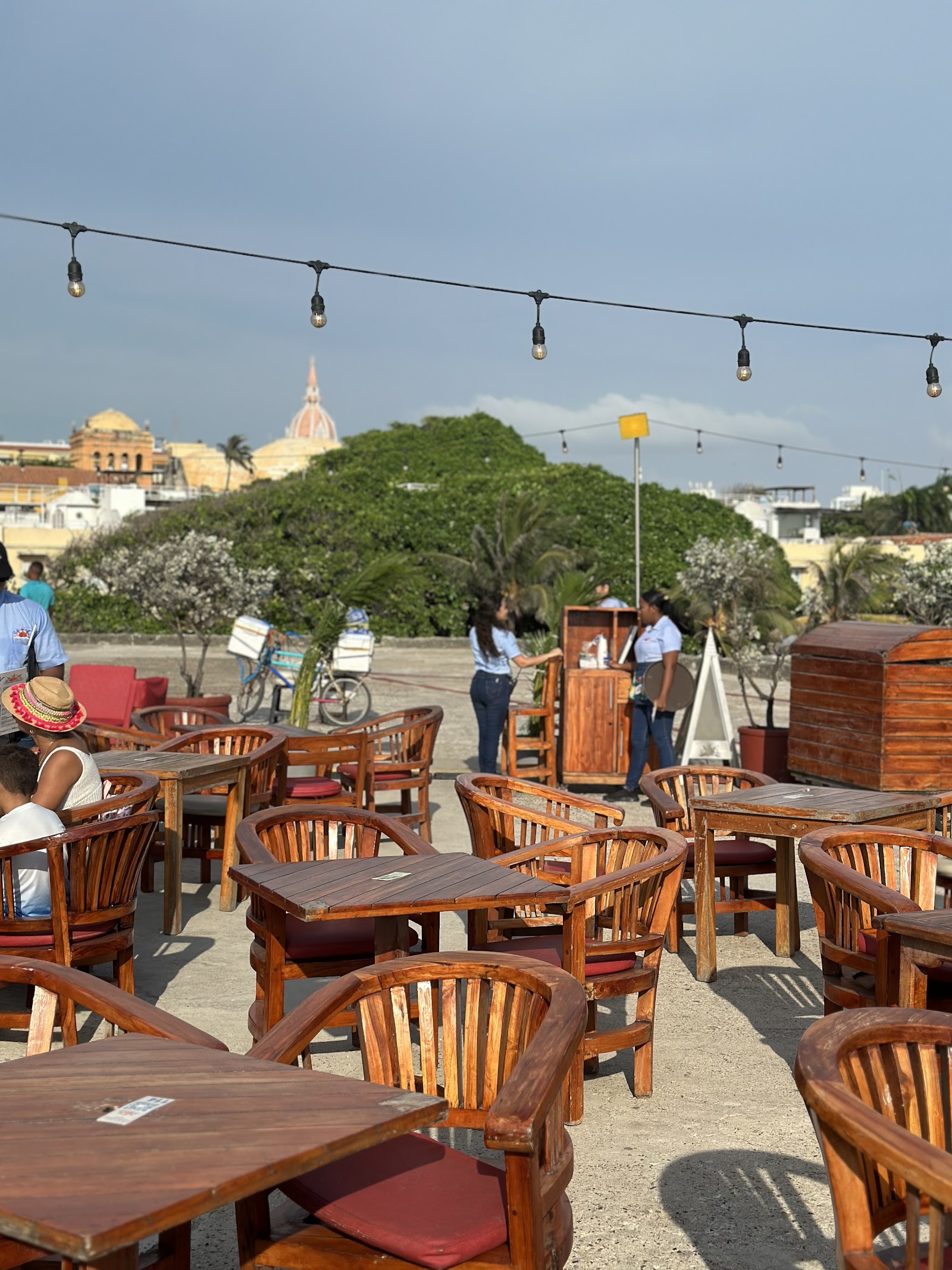 Cafe del Mar Cartagena bar interior