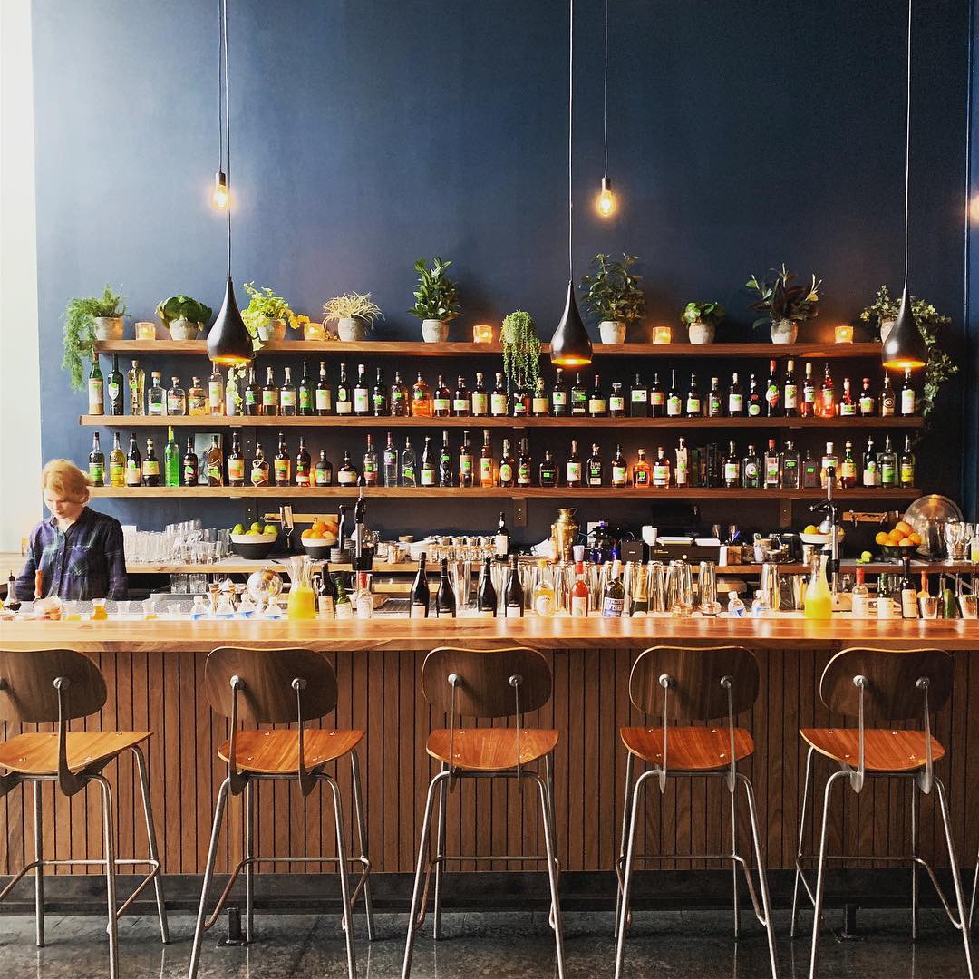Idlewild Charlotte bar interior