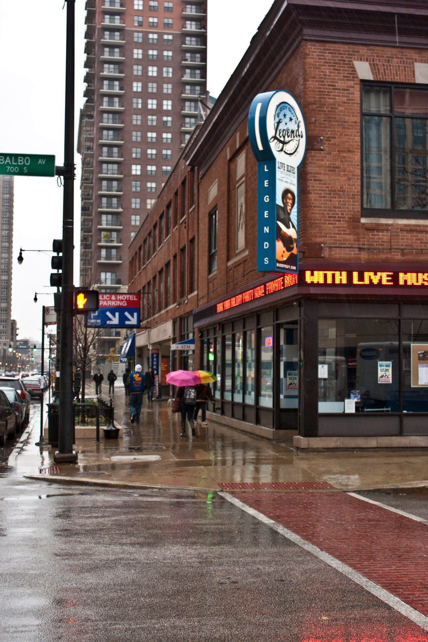 Buddy Guy's Legends blues club interior, Chicago