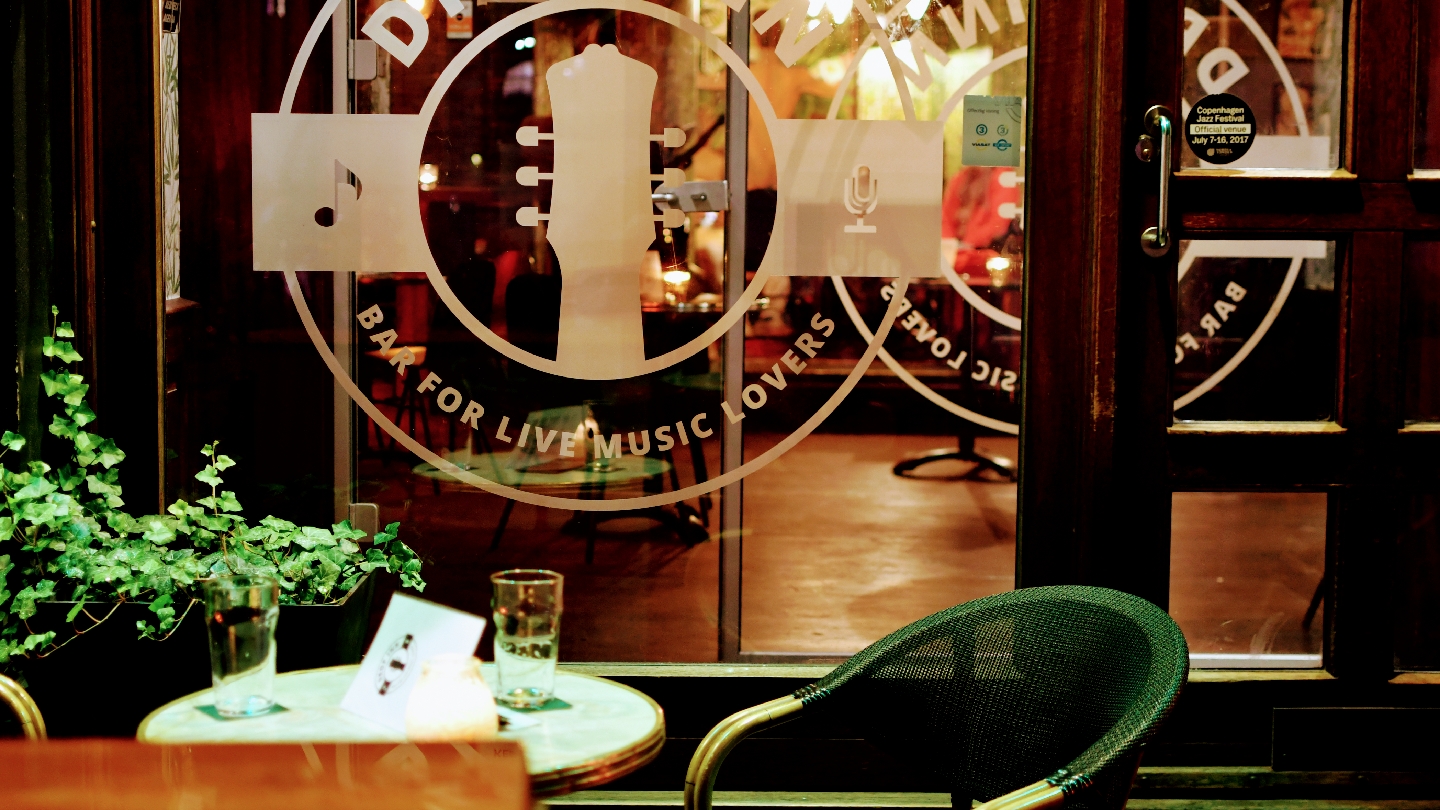 Drop Inn live music bar interior, Inner City Copenhagen