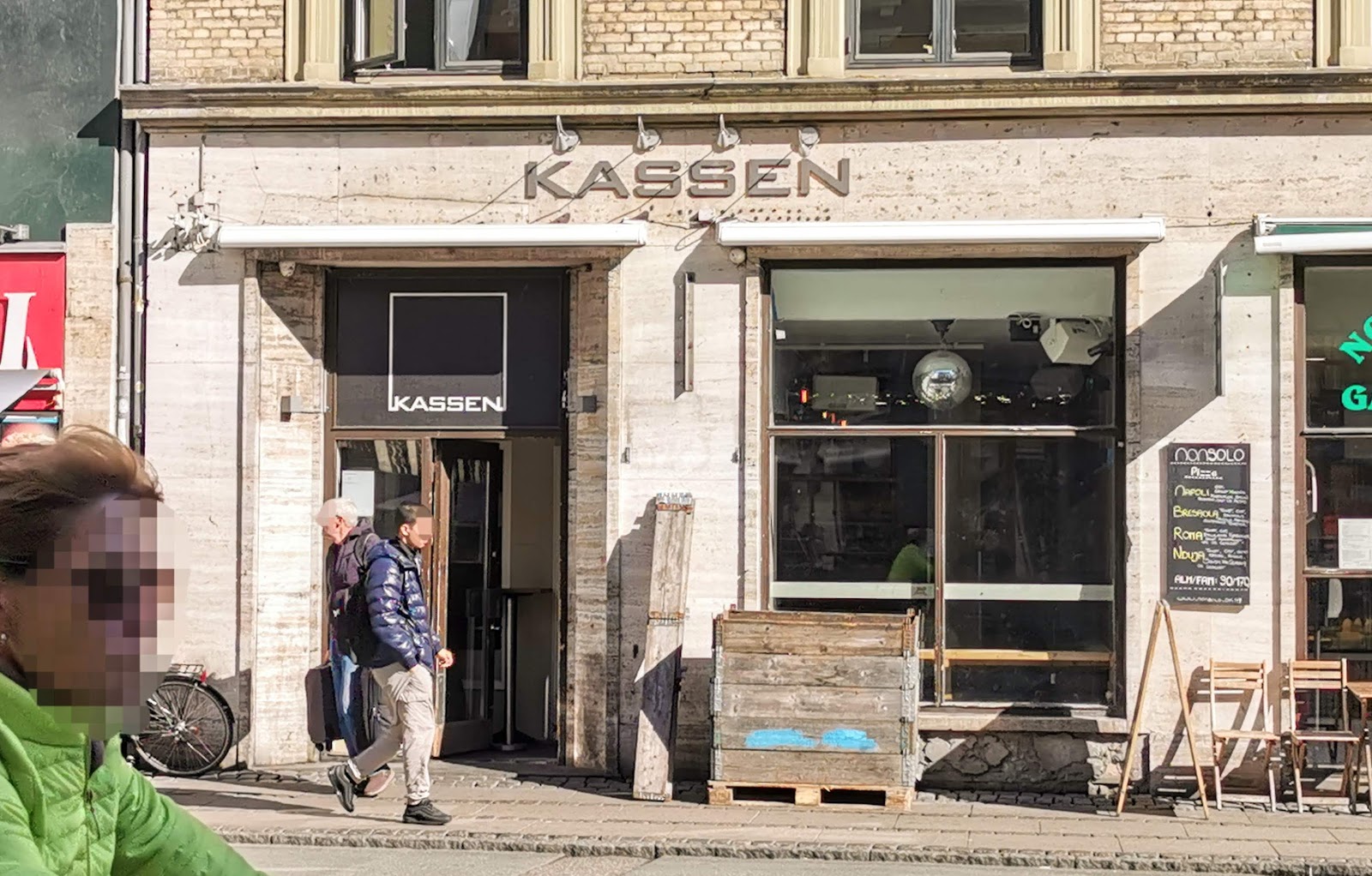 Kassen late night cocktail bar with disco balls, Nørrebro Copenhagen