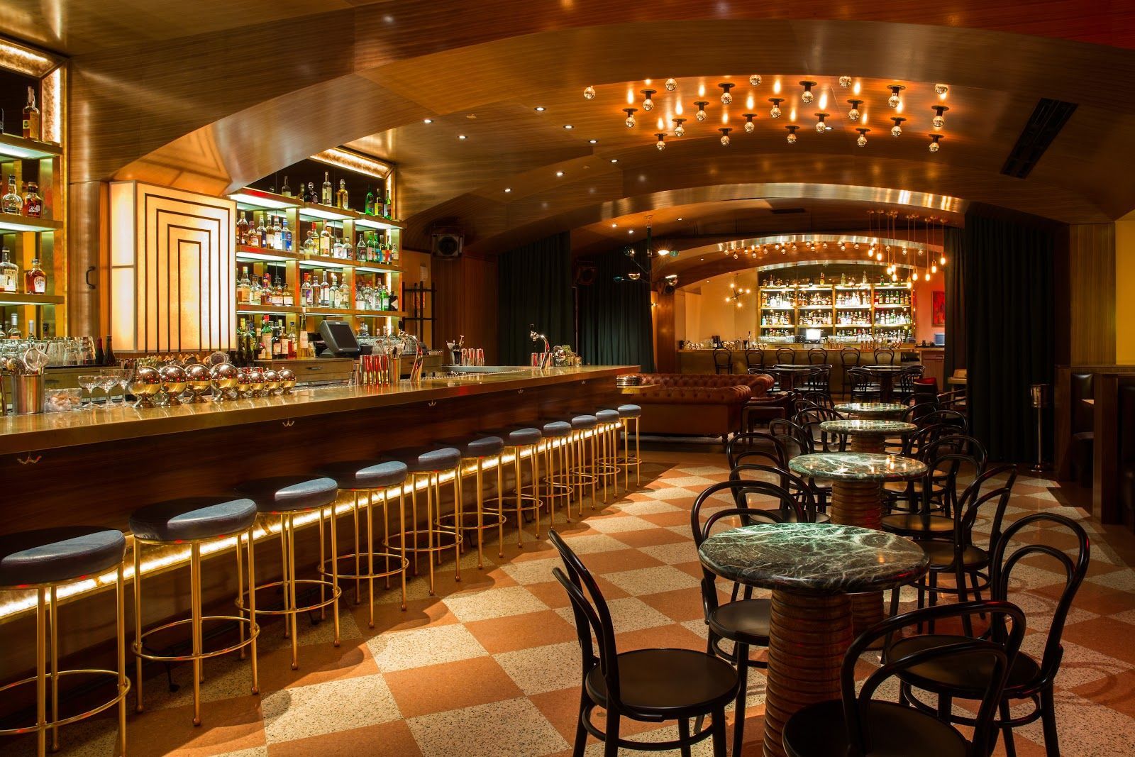 Midnight Rambler cocktail bar The Adolphus Hotel Downtown Dallas