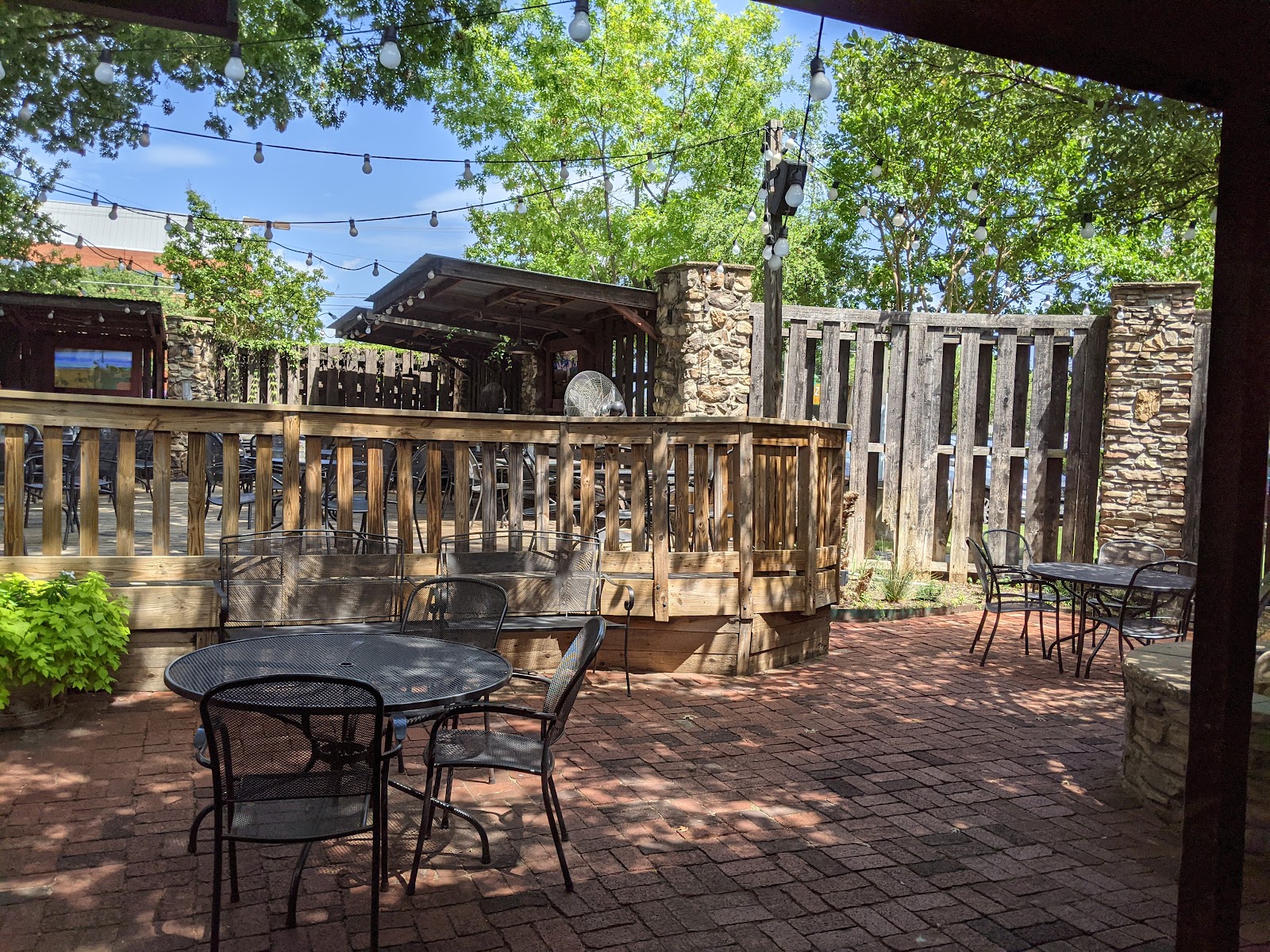 Ozona Grill and Bar patio and interior on Greenville Avenue in Dallas