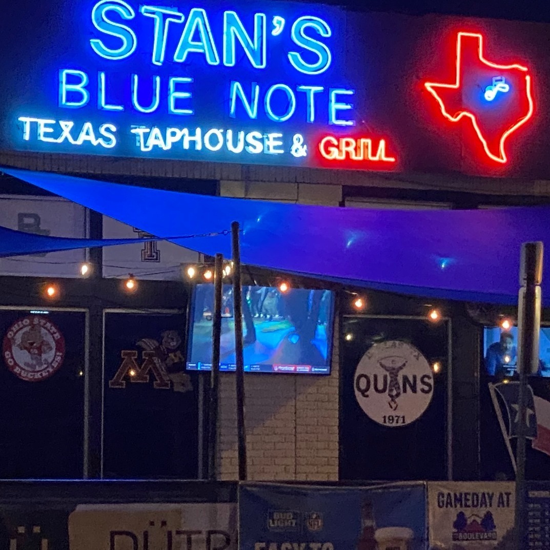 Stan's Blue Note neighborhood sports bar interior on Greenville Avenue in Dallas