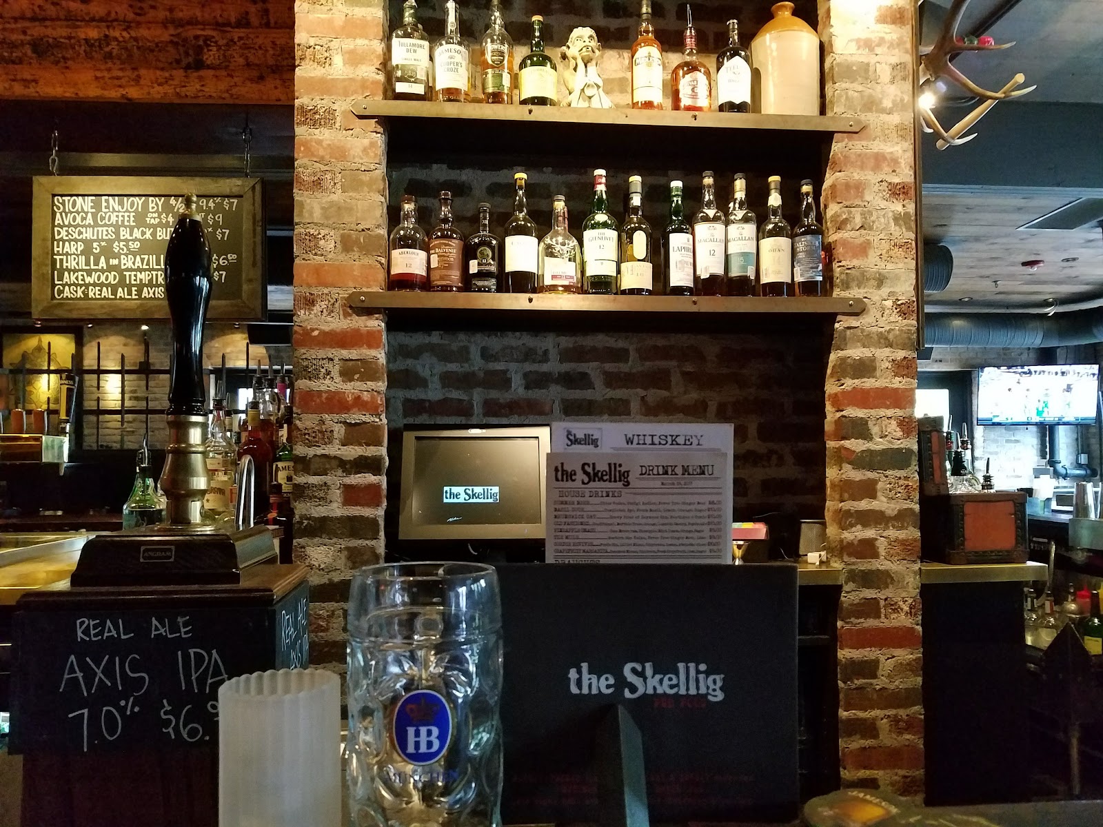 The Skellig Irish pub patio on Henderson Avenue in Dallas