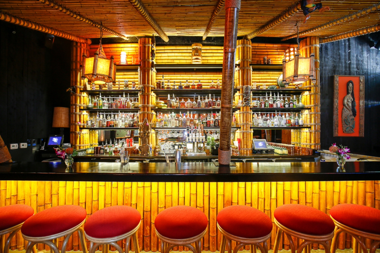 Tiki cocktails at Adrift Tiki Bar on South Broadway in Denver