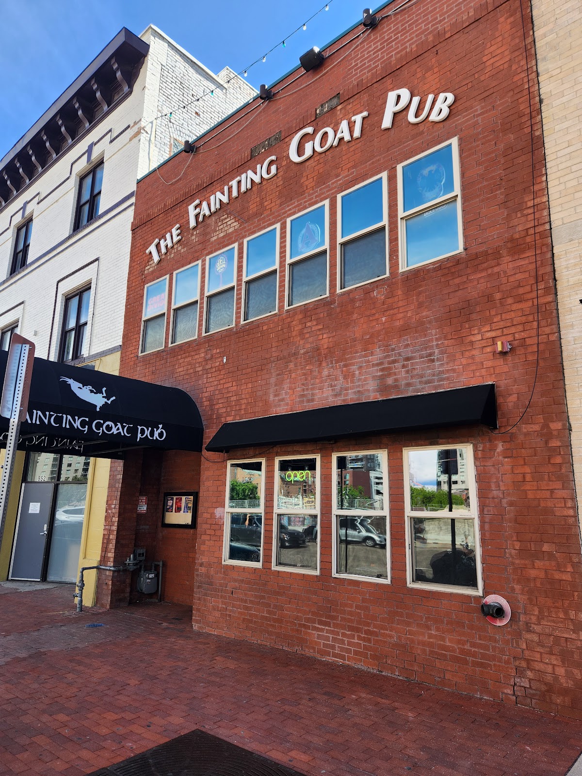 The Fainting Goat Irish sports pub interior on Broadway in Capitol Hill Denver