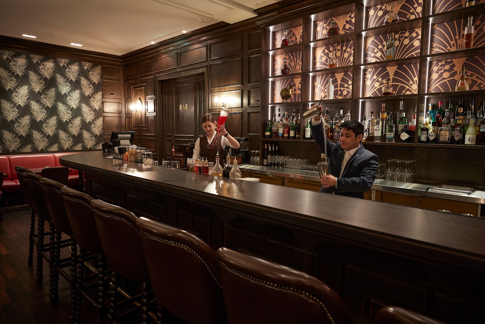 Karl May Bar Dresden bar interior