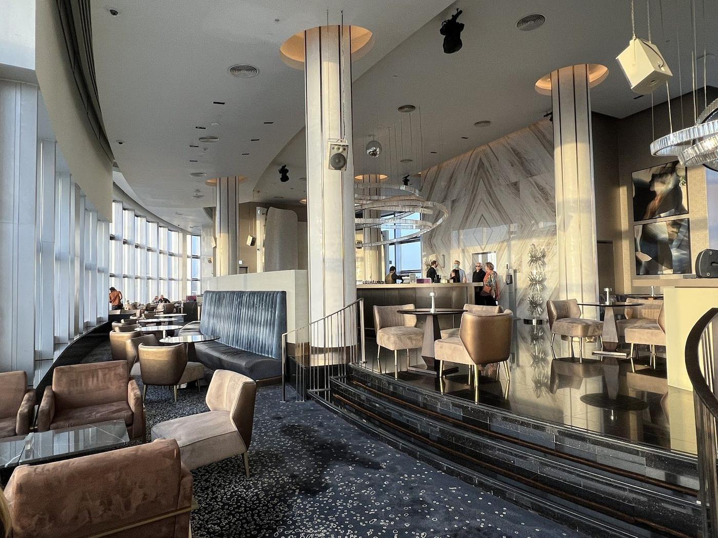 NEOS rooftop bar Dubai, Address Downtown, 63rd floor Burj Khalifa views