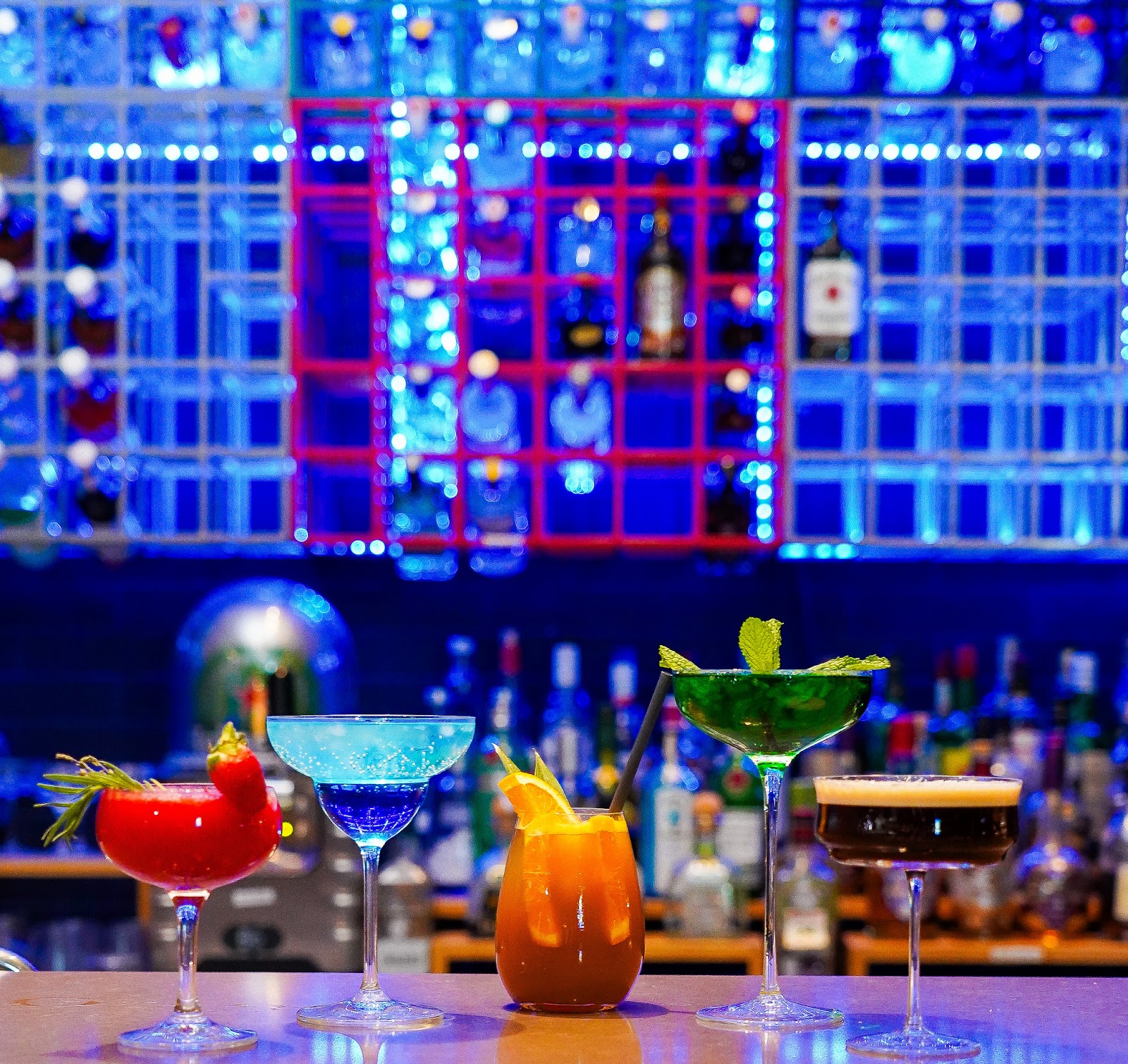 The Canteen Dubai bar interior