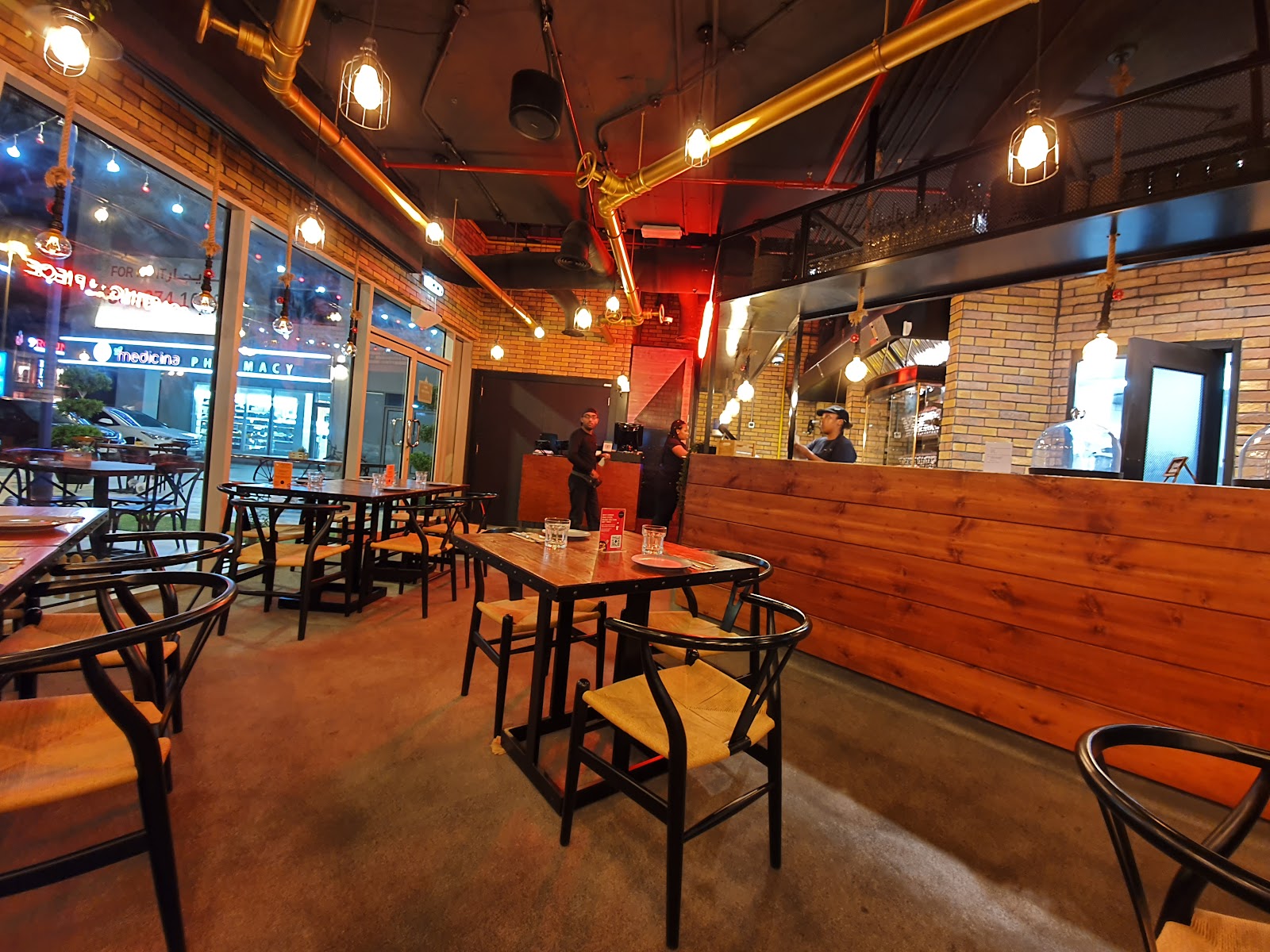 The Roost Dubai bar interior