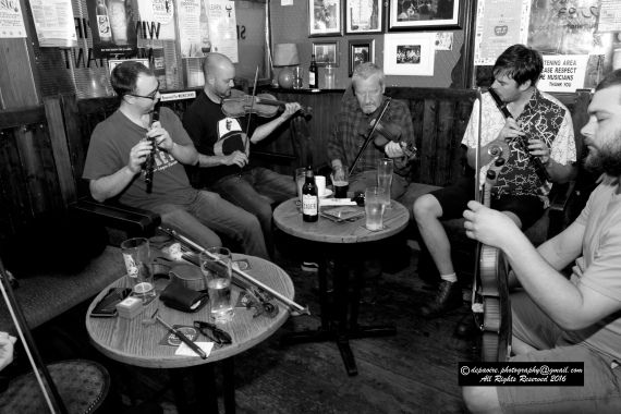 The Cobblestone traditional music pub interior, Smithfield, Dublin