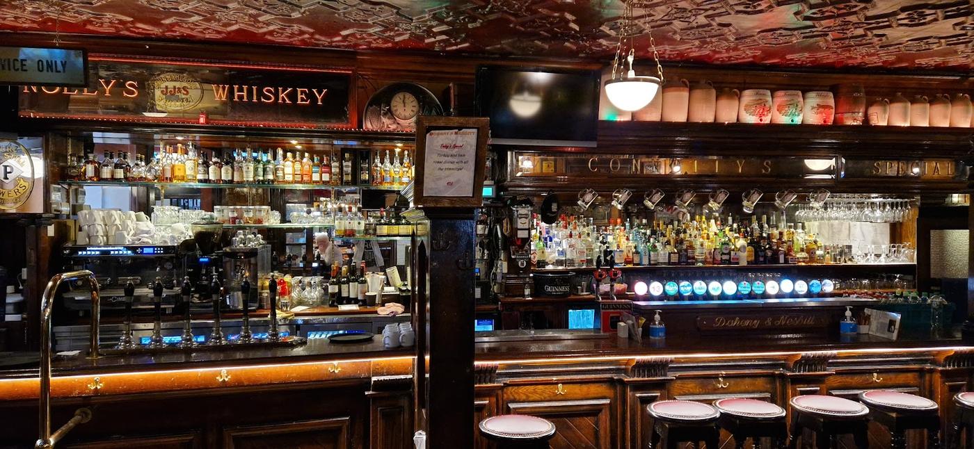 Doheny and Nesbitt pub interior, Lower Baggot Street Dublin