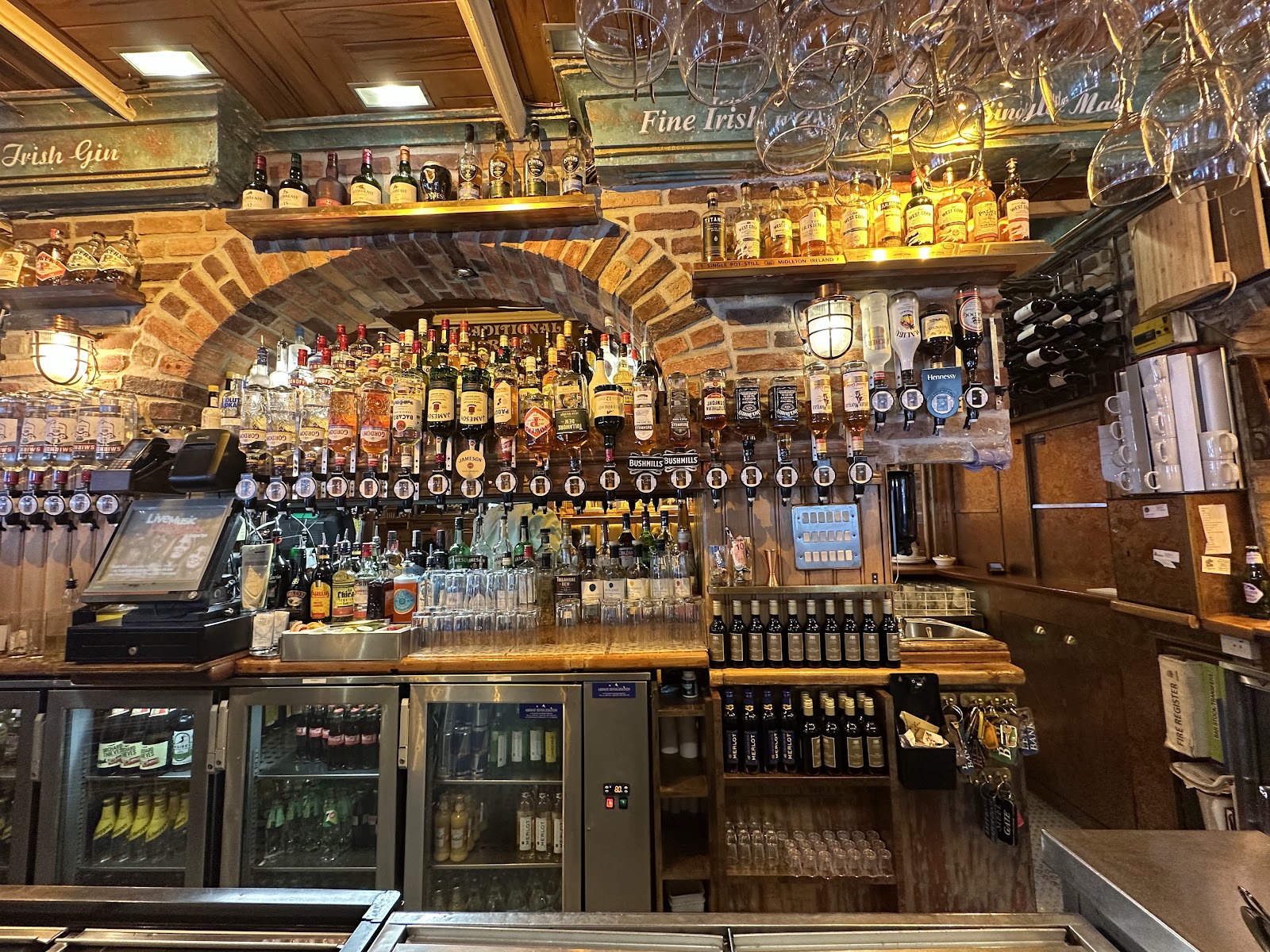 The Oliver St John Gogarty traditional pub in Temple Bar, Dublin