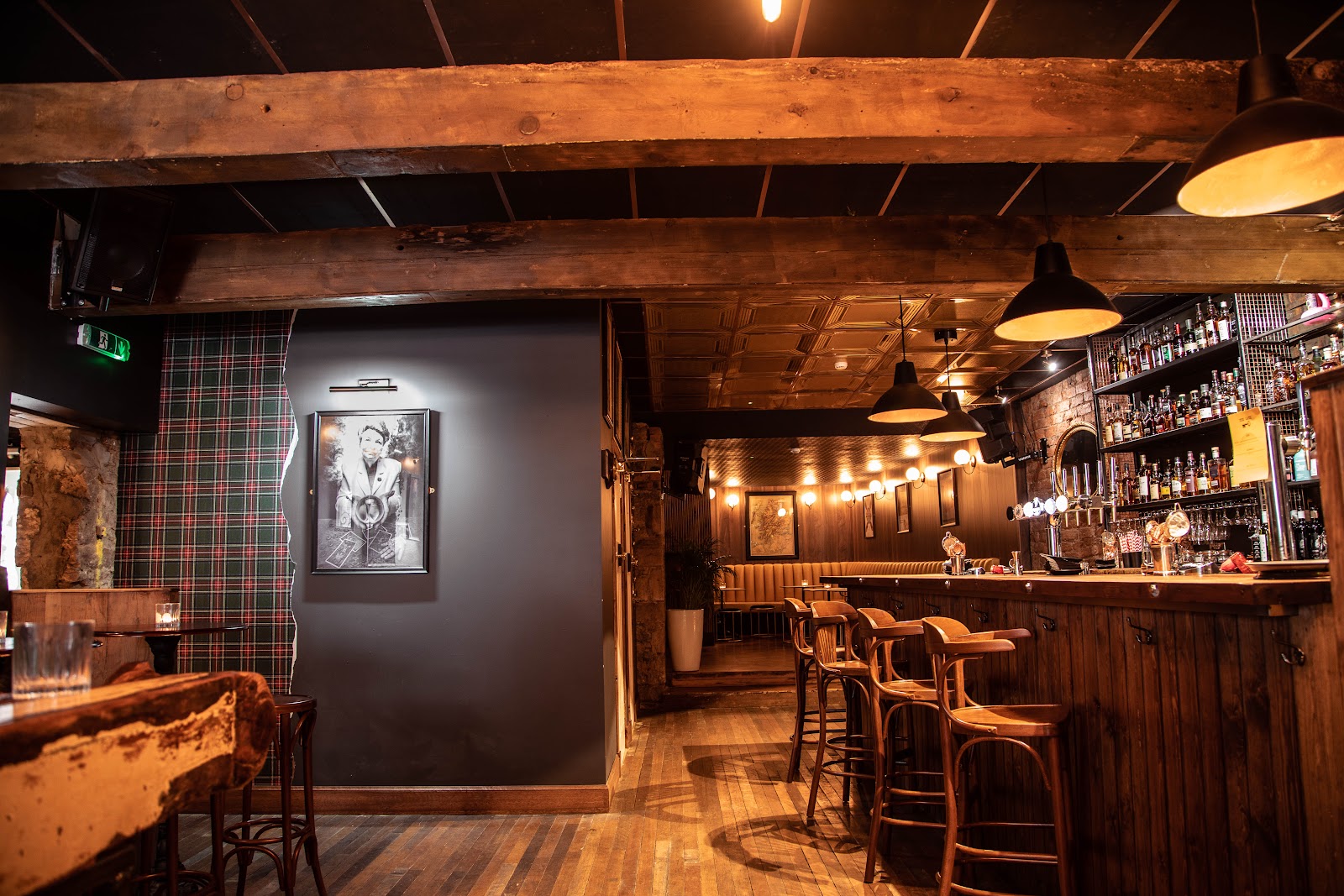 The Gate Glasgow bar interior
