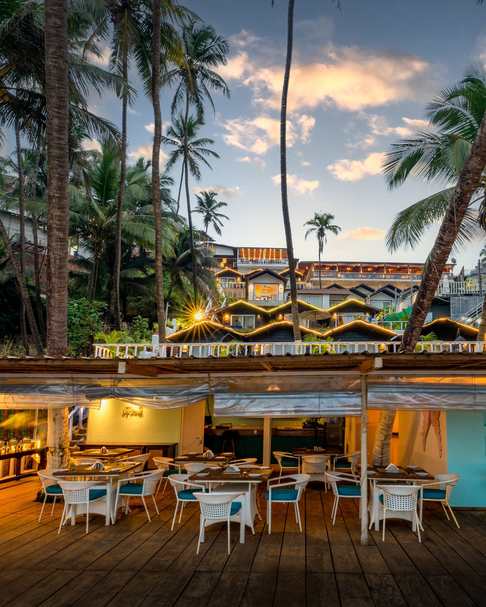 Antares Goa bar interior