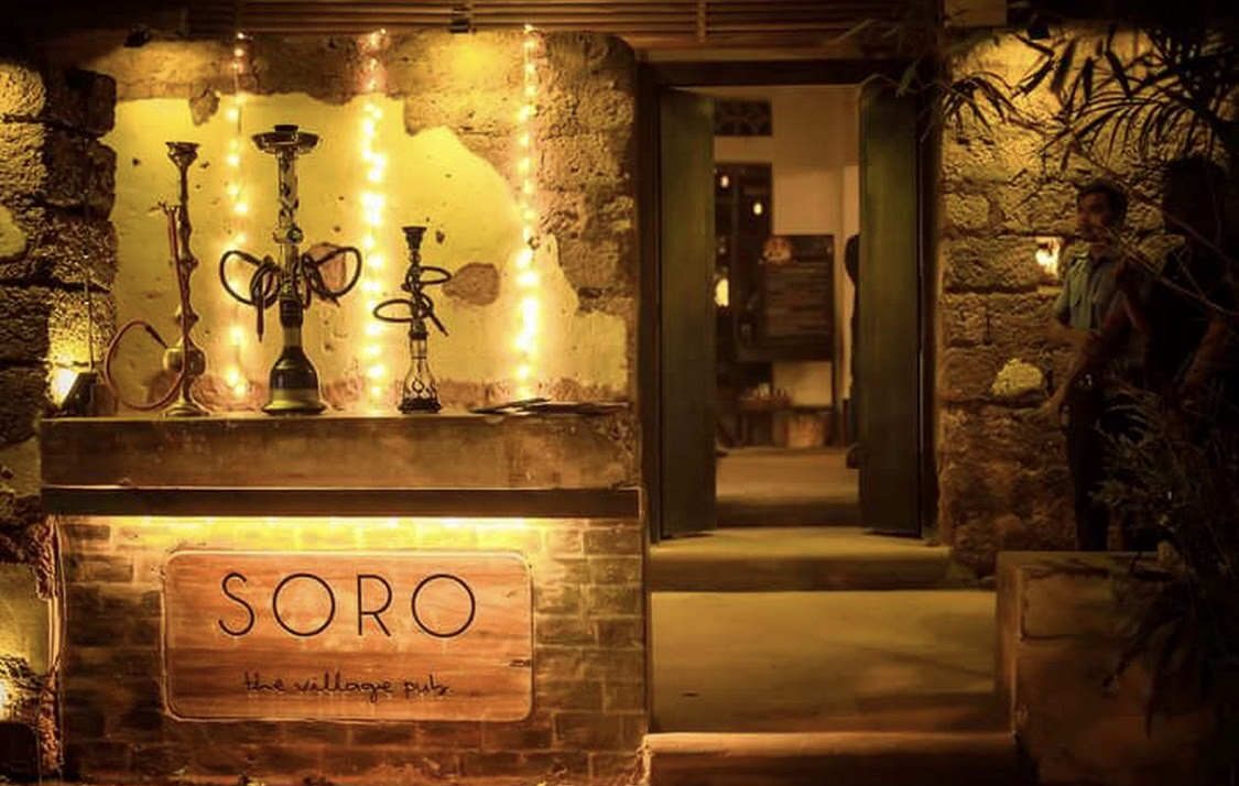 Soro Goa bar interior
