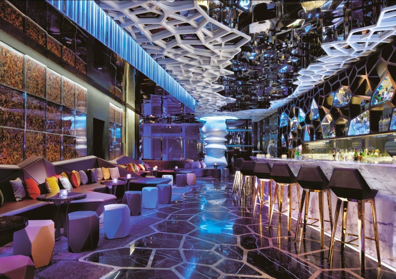 Ozone bar rooftop view Hong Kong