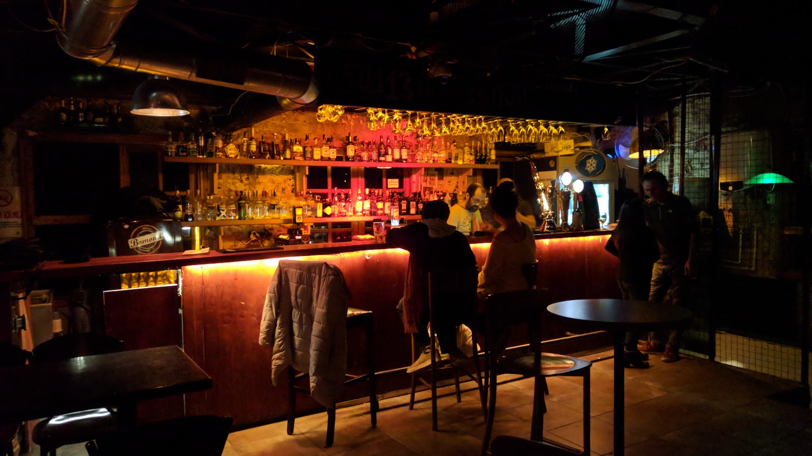 Arsen Lupen Taksim Istanbul bar interior