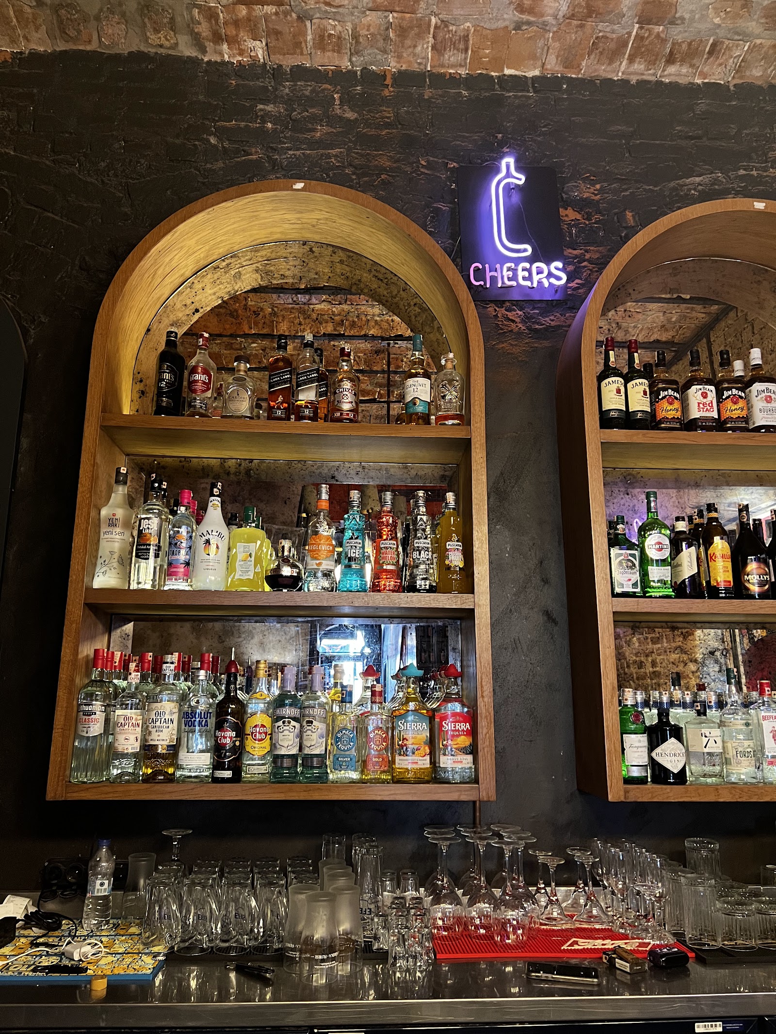 Cheers Karakoy Istanbul bar interior