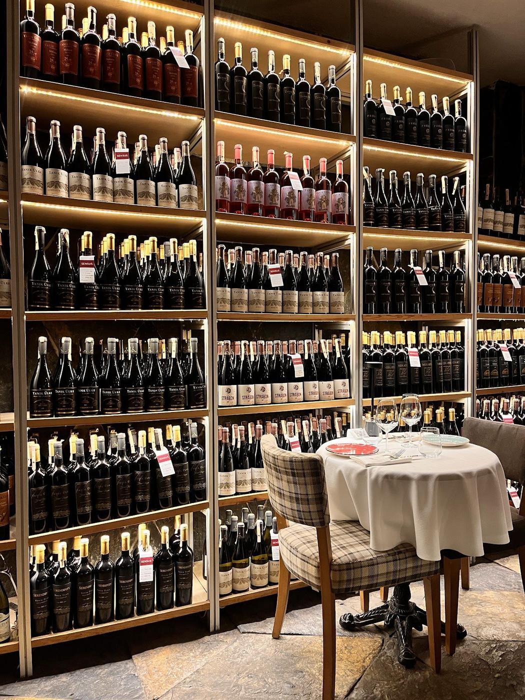 Sensus Wine Bar in Istanbul