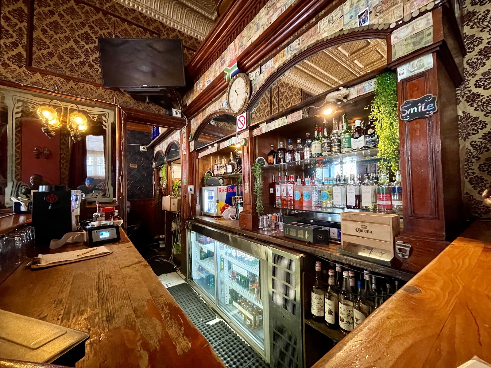 Kitchener's Carvery Bar Johannesburg bar interior