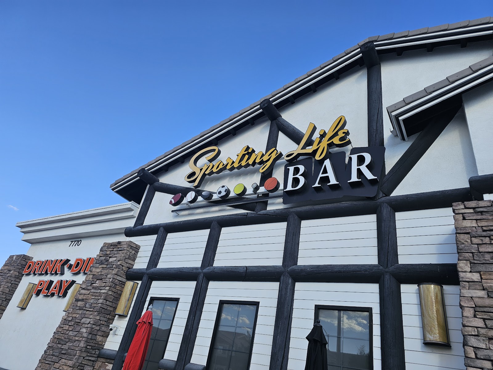 Sporting Life Bar neighborhood sports bar interior, southwest Las Vegas