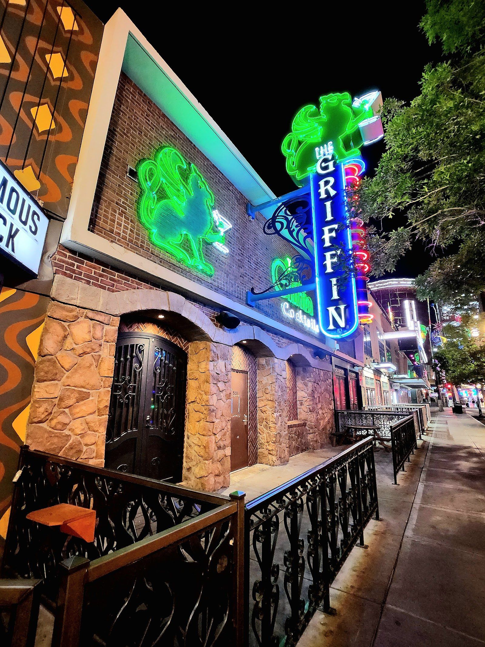 The Griffin Las Vegas bar interior