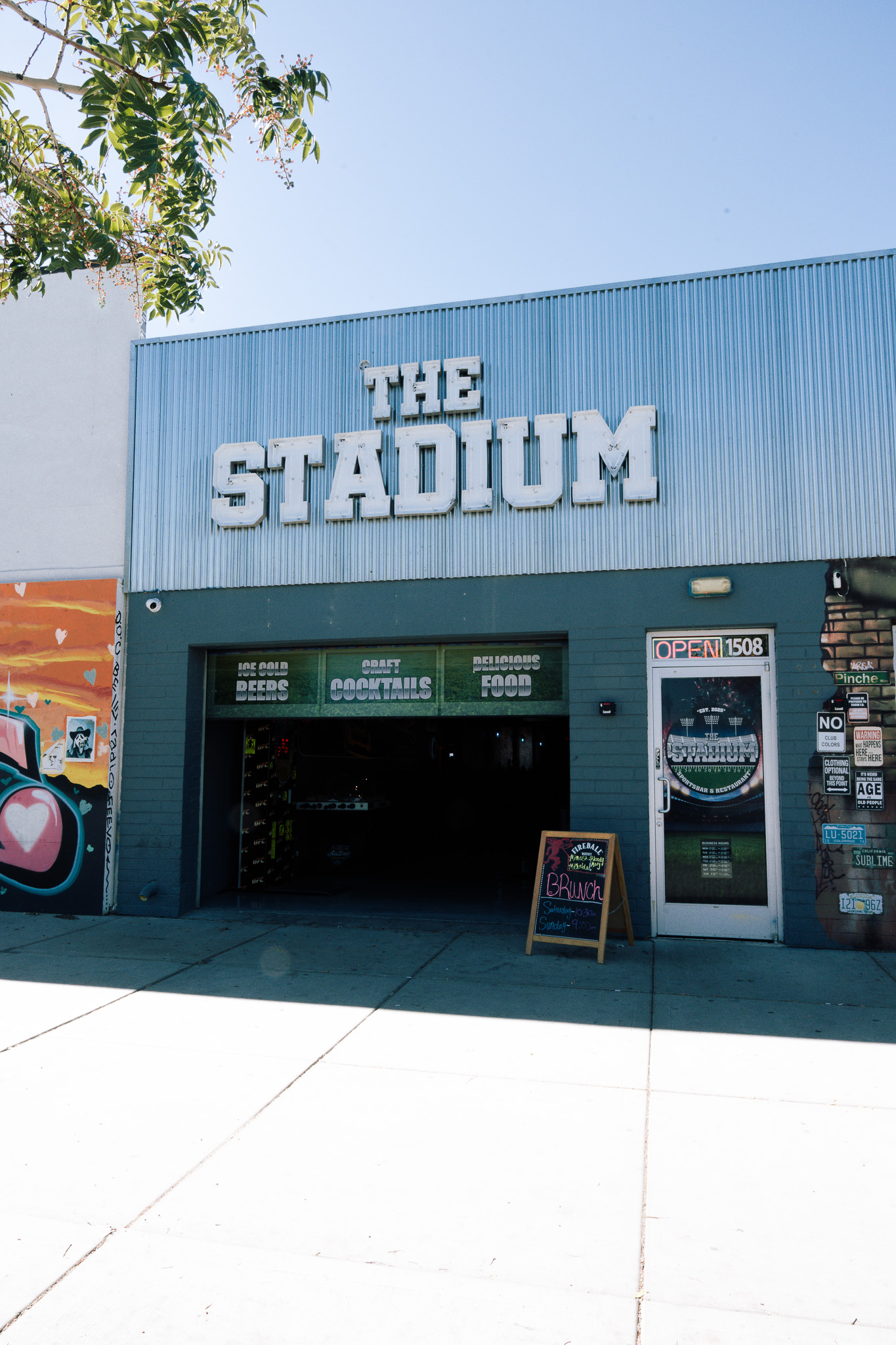 The Stadium sports bar on Main Street, Las Vegas Arts District