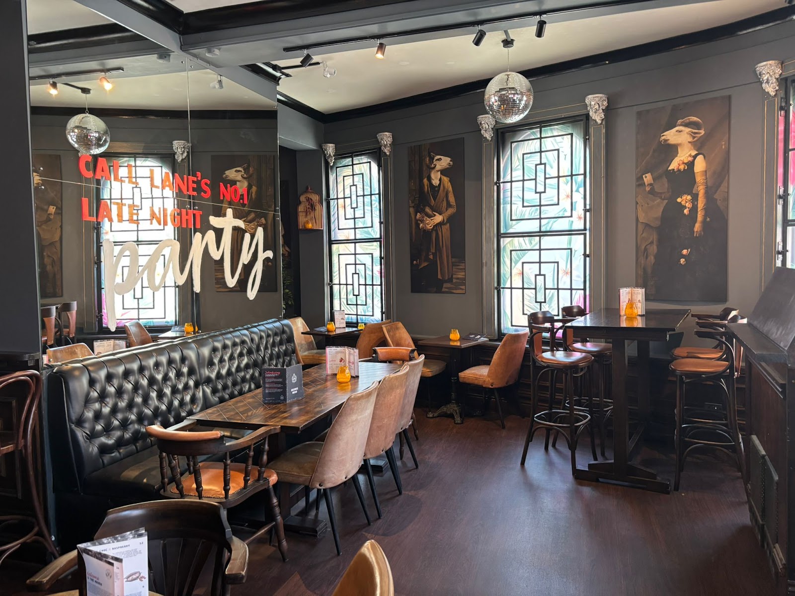 The Maven Leeds bar interior