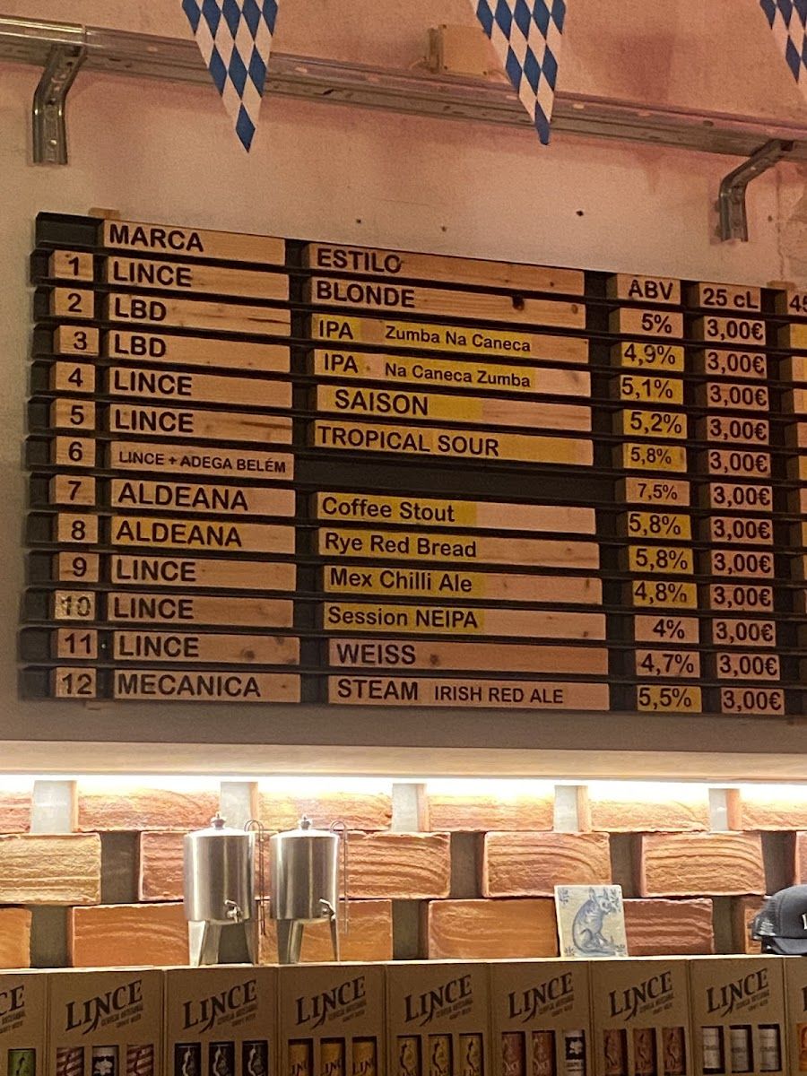Lince Beer, Lisbon